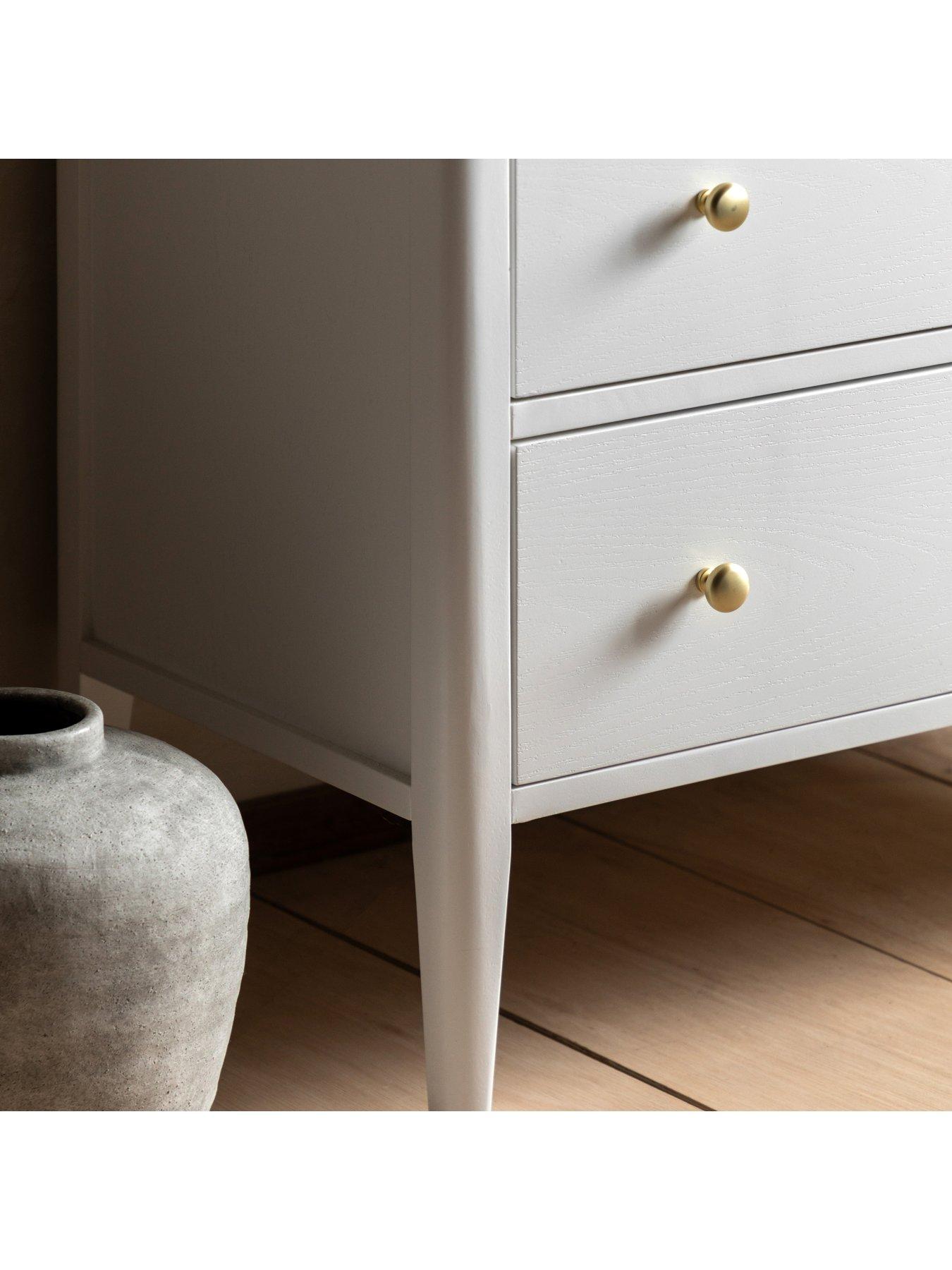 Image 4 of 4 of Gallery Direct Acton 3 Drawer Chest White