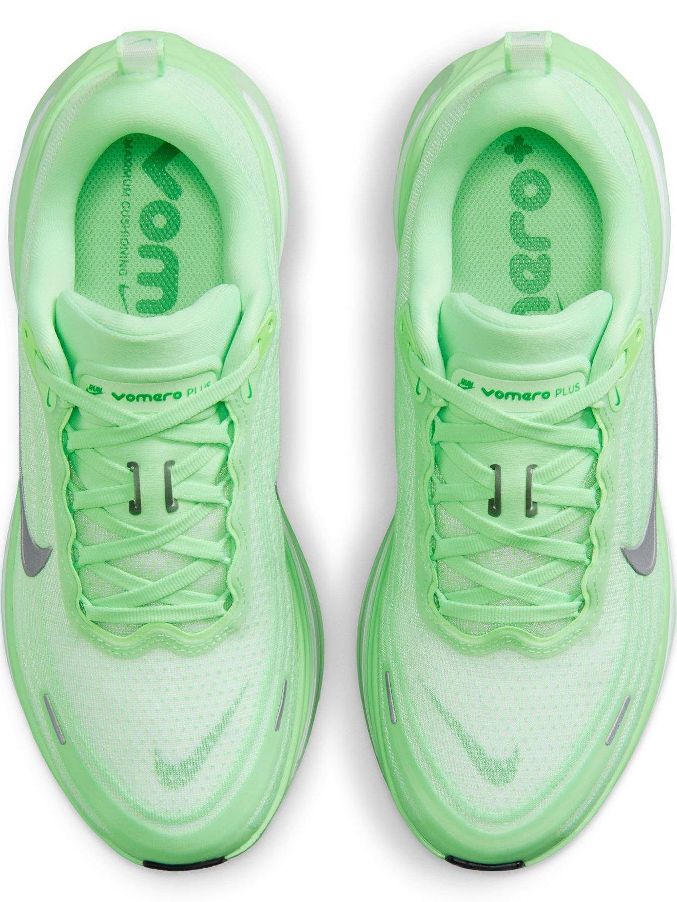Image 4 of 8 of Nike Womens Running Vomero Plus Trainers - Green