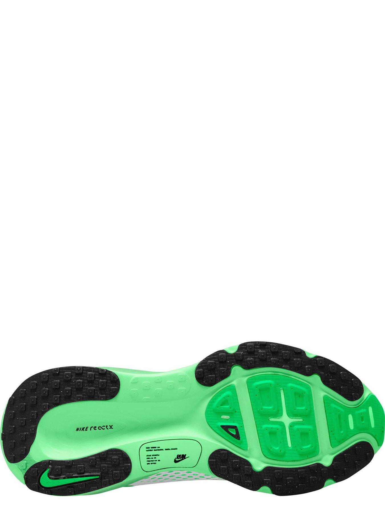 Image 5 of 7 of Nike Womens Running Vomero 18 Trainers - White/green
