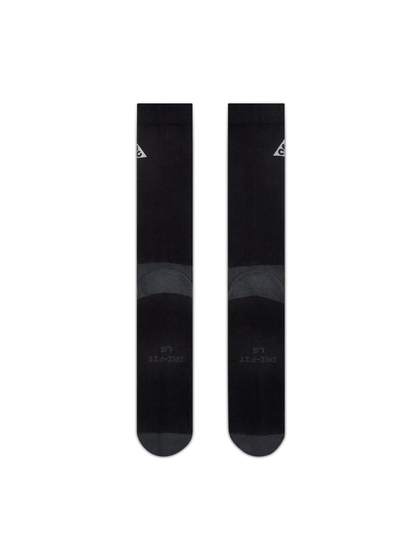 Image 3 of 4 of Nike Unisex ACG Everyday Elevated Running Crew Socks - Black