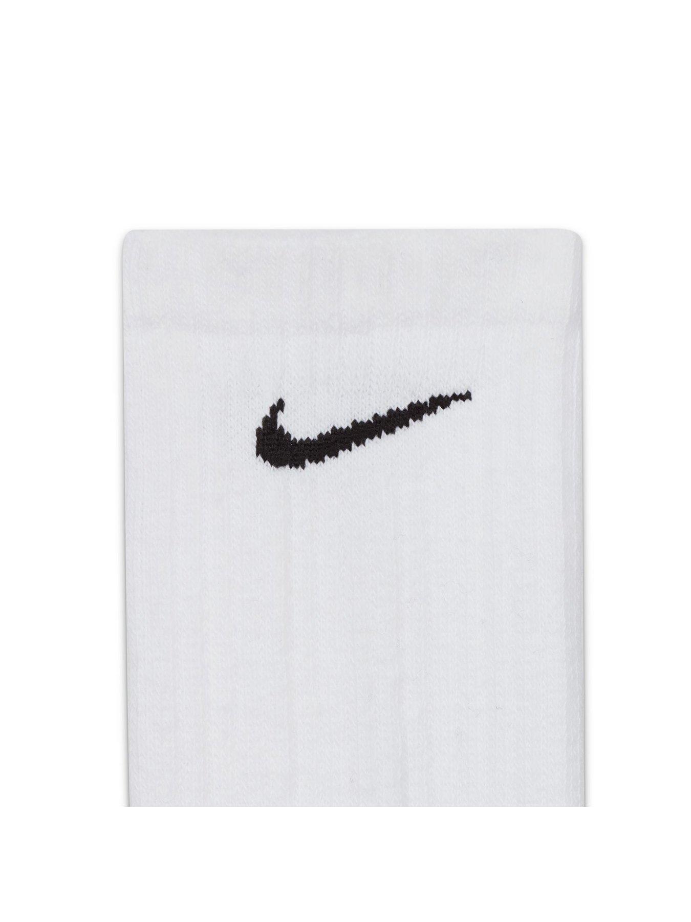 Image 4 of 4 of Nike Mens Training Everyday Cushioned Crew Socks (3 Pack) - Multi