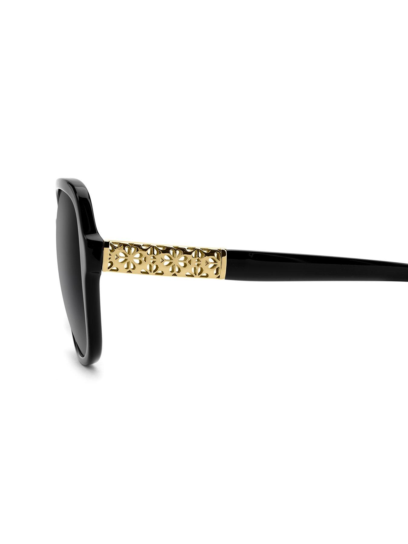 Image 5 of 7 of Kate Spade New York Eliza Women's Sunglasses - Black