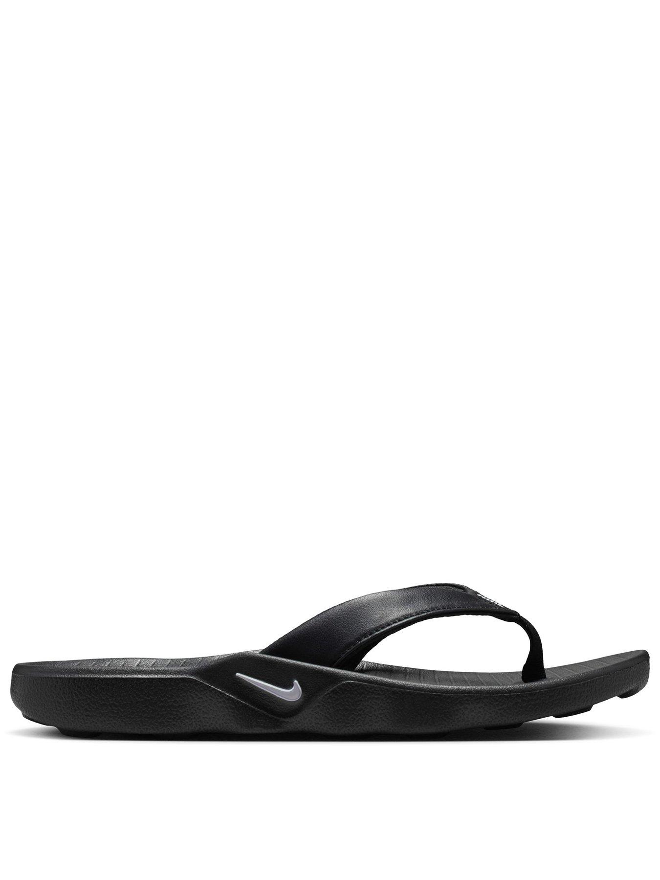 Nike Womens Marina Flip Flops - Black/White