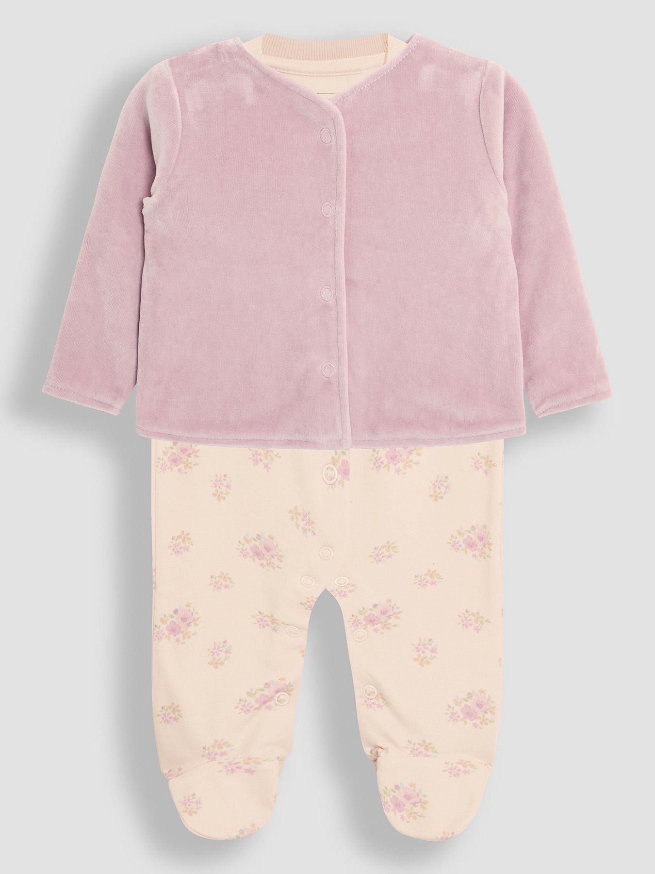 jojo-maman-bebe-baby-girls-2-piece-sleepsuit-amp-velour-jacket-set-multi