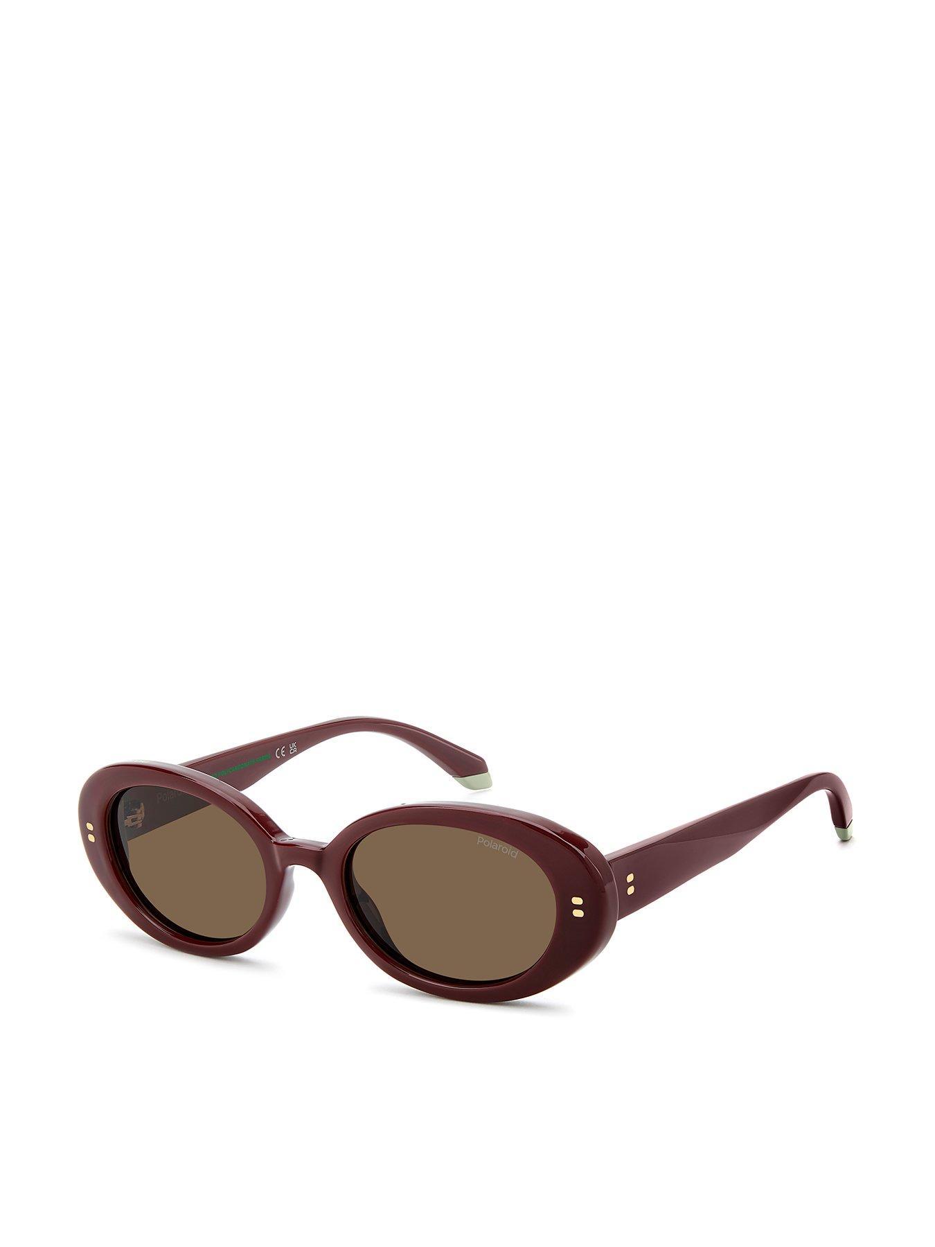 Polaroid PLD 6253/S/X Women's Oval Sunglasses - Red