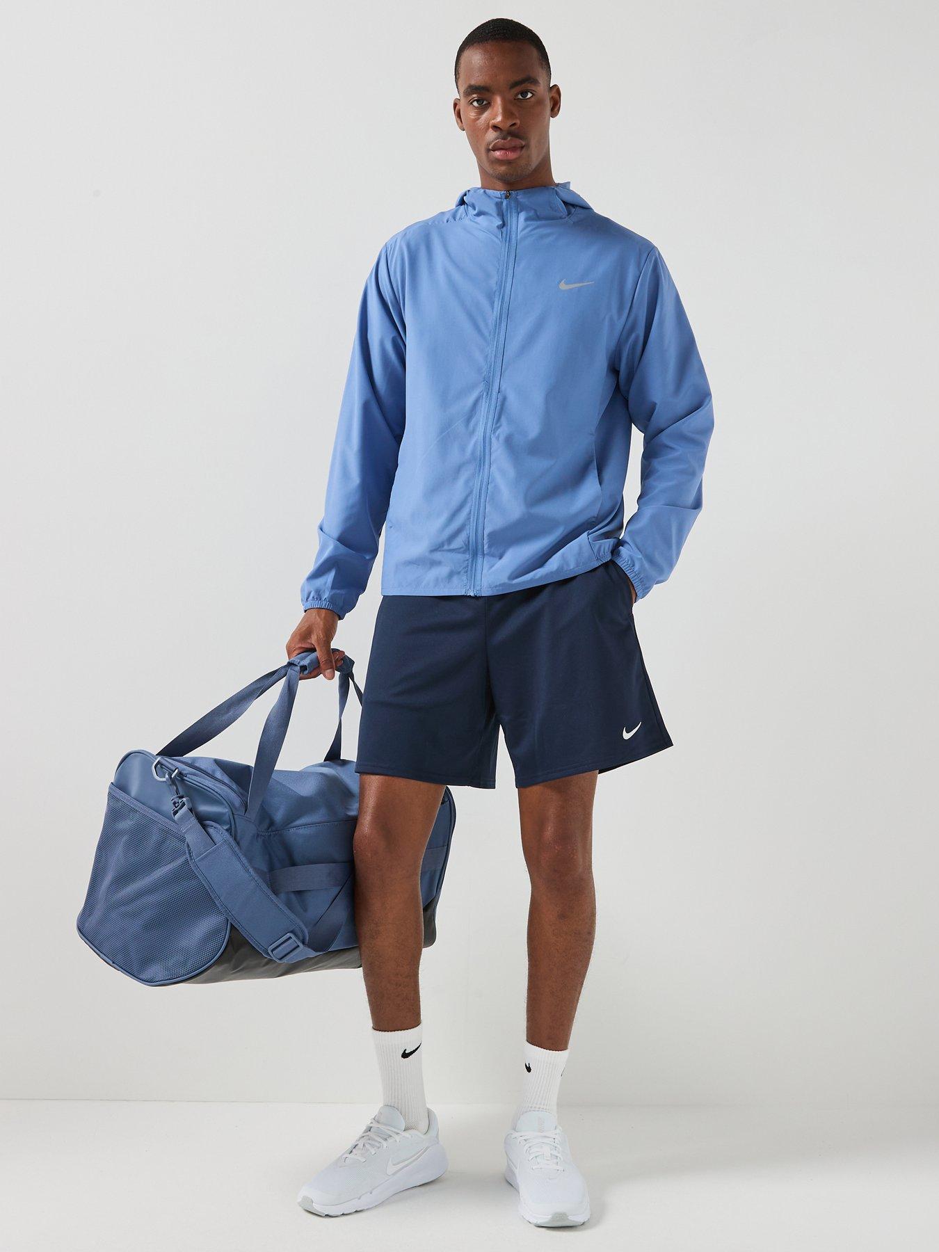 Image 3 of 7 of Nike Mens Training Dri-Fit Hooded Versatile Jacket - Blue