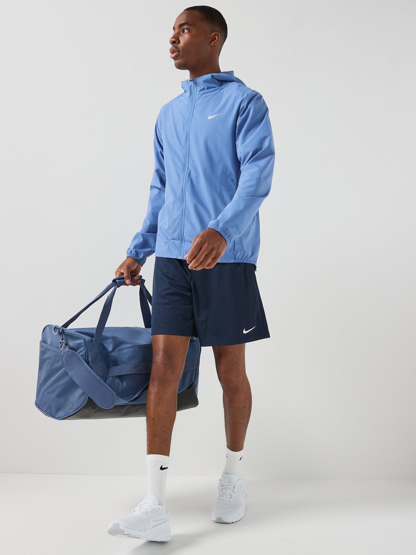 Image 4 of 7 of Nike Mens Training Dri-Fit Hooded Versatile Jacket - Blue