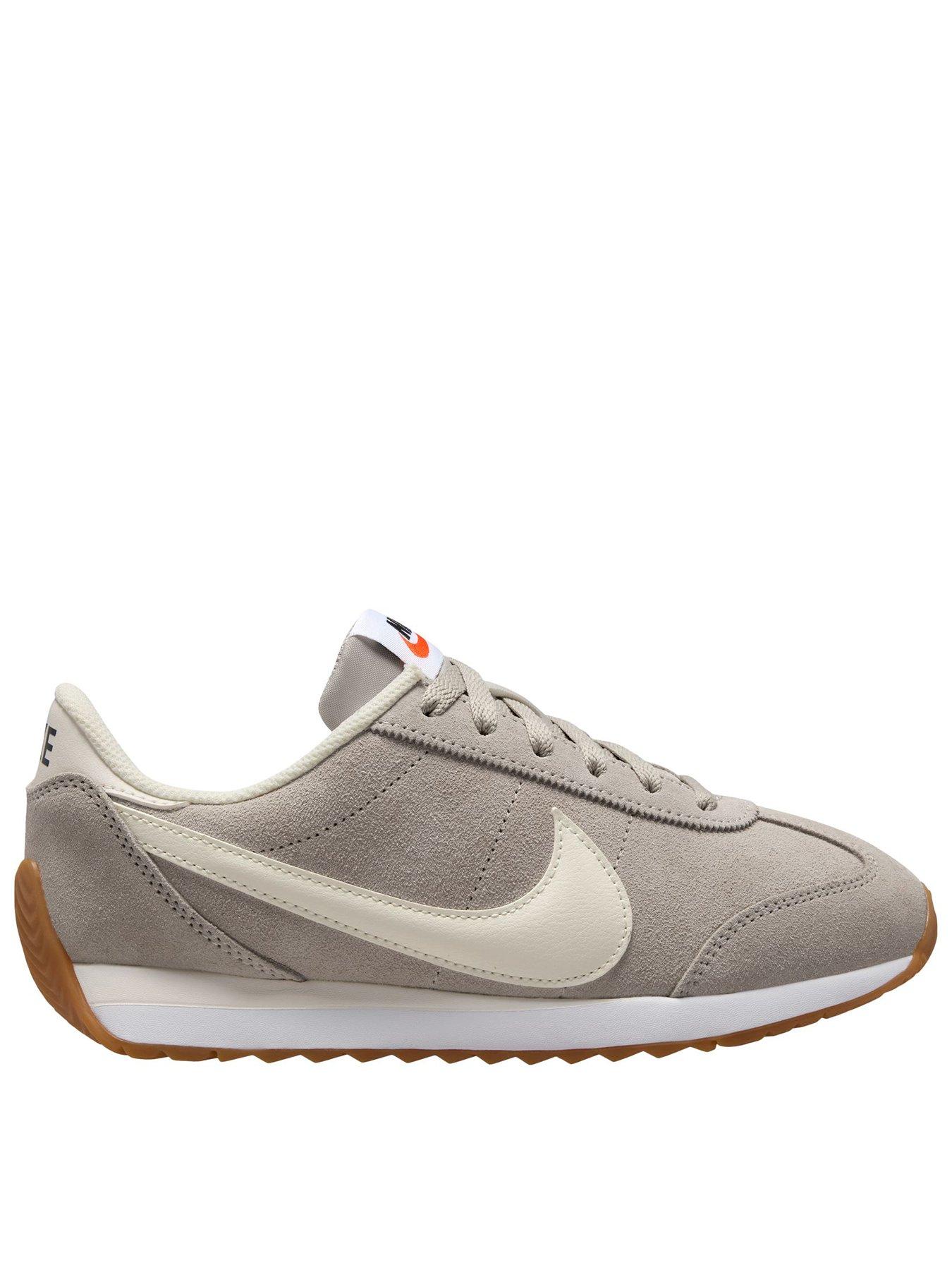 Nike Womens Pacific Suede Trainers - Cream