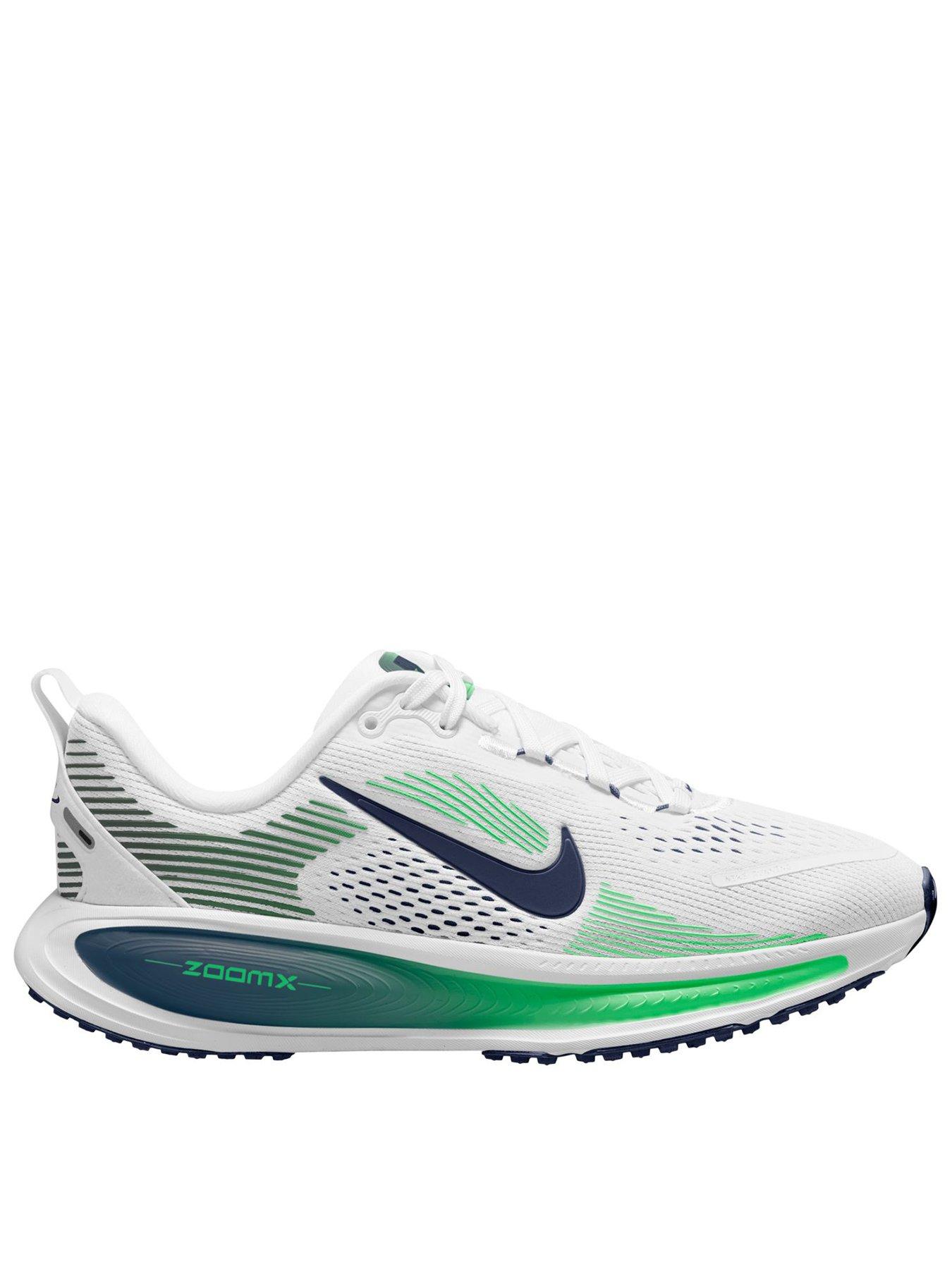 Image 1 of 4 of Nike Big Kids Running Vomero 18 Trainers - White