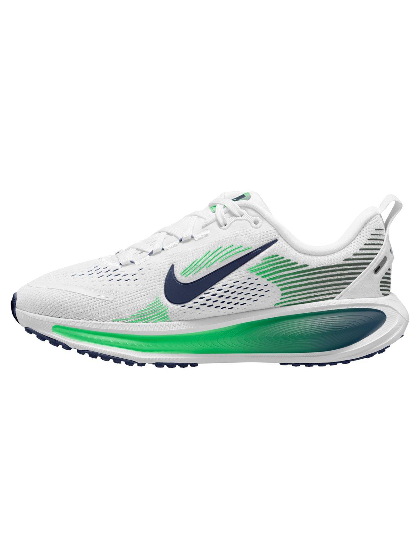 Image 4 of 4 of Nike Big Kids Running Vomero 18 Trainers - White
