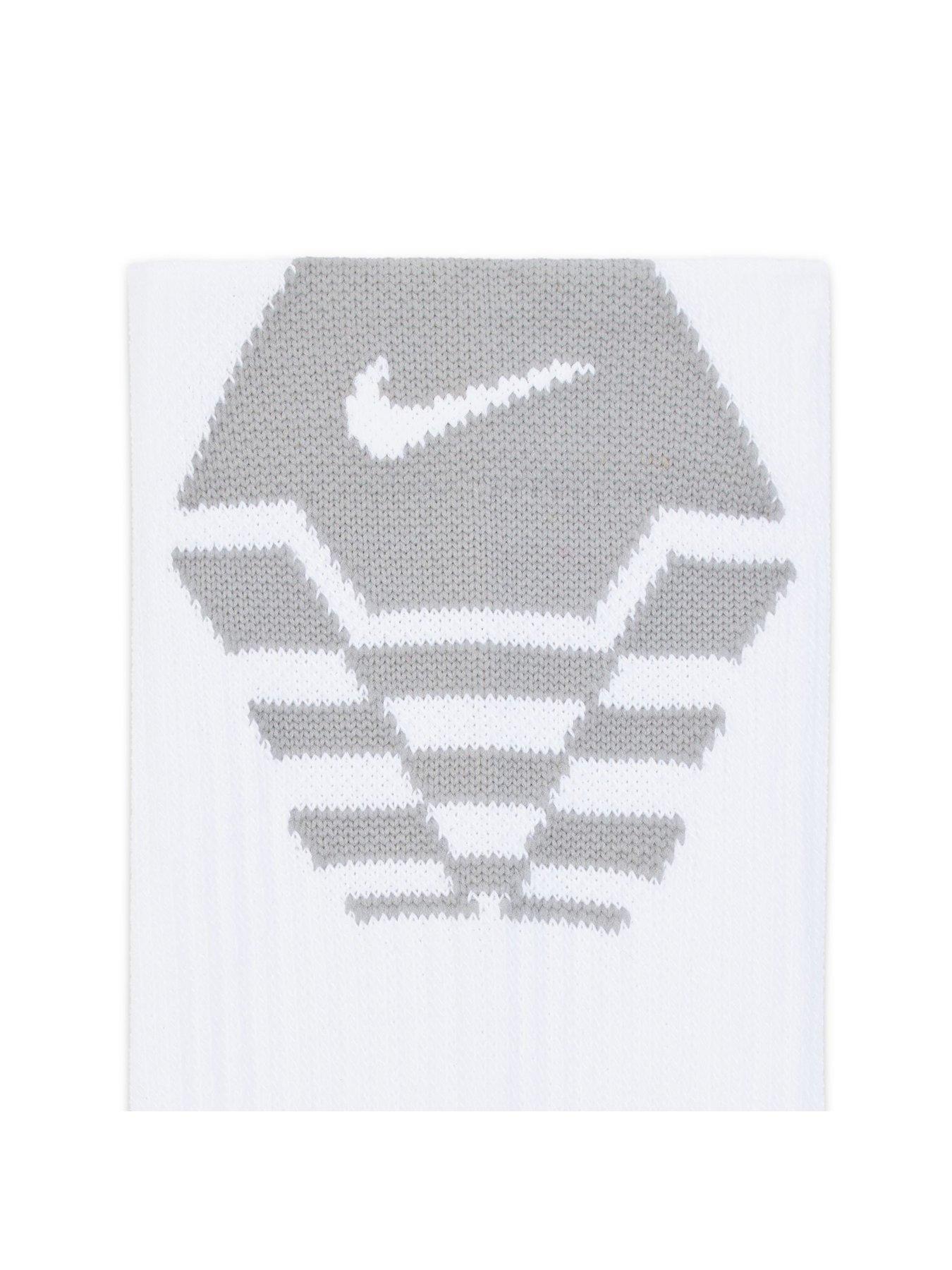 Image 4 of 4 of Nike Mens Training Everyday Elevated Ankle Sport Socks (3 Pair) - Multi