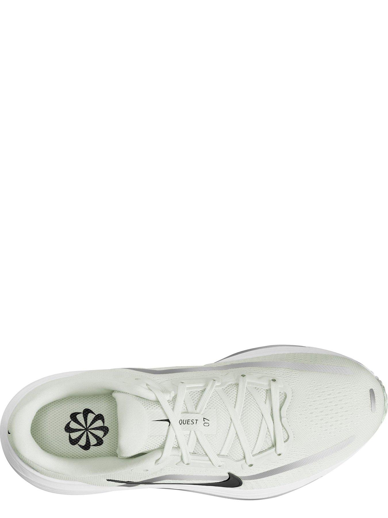 Image 2 of 4 of Nike Womens Running Quest 7 Trainers - White