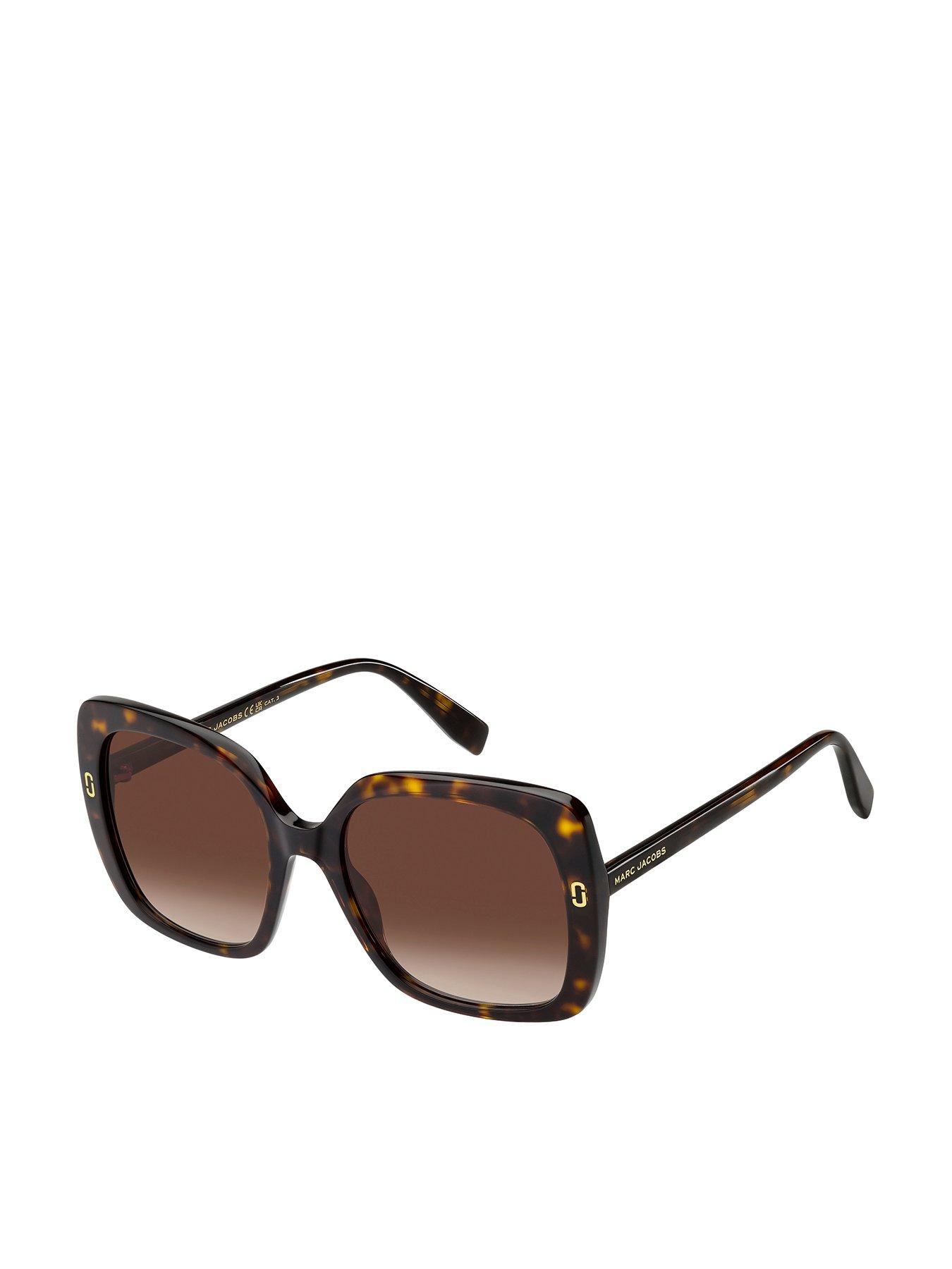Image 1 of 4 of MARC JACOBS 1138/S Women's Square Sunglasses - Brown