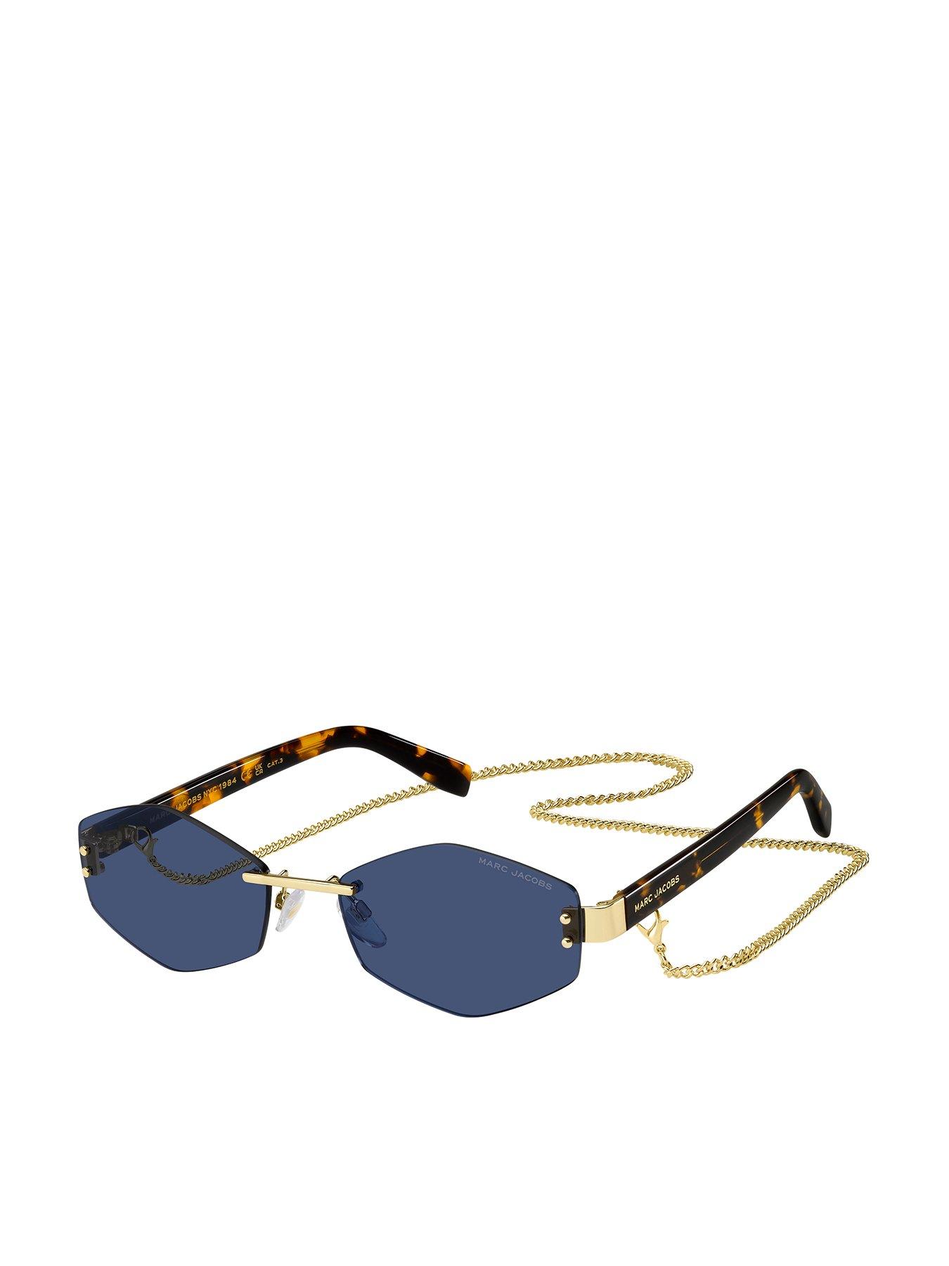 MARC JACOBS 496/S Air Rimless Women's Sunglasses - Gold