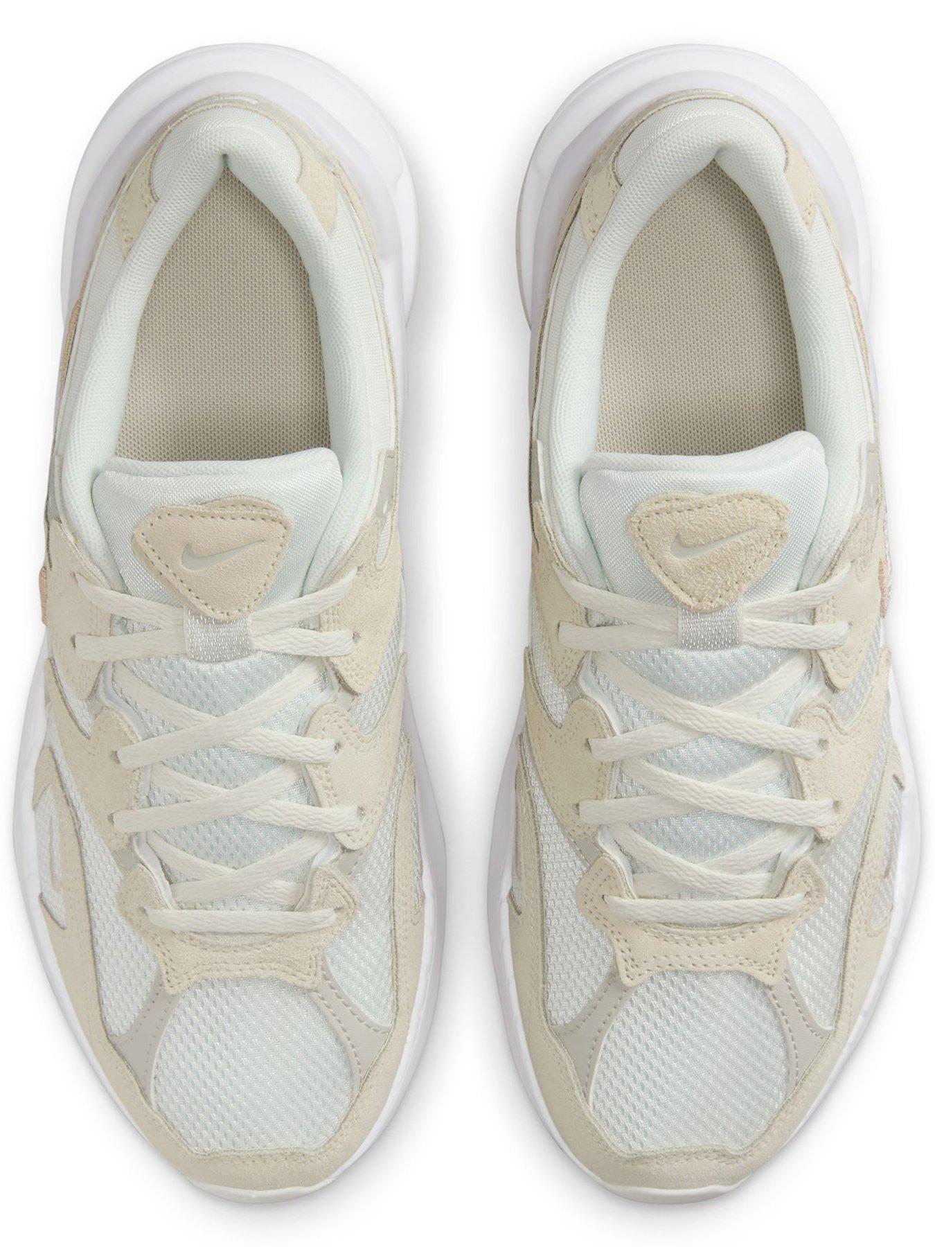 Image 4 of 7 of Nike Womens AL8 Breathable Mesh Chunky Trainers - Off White