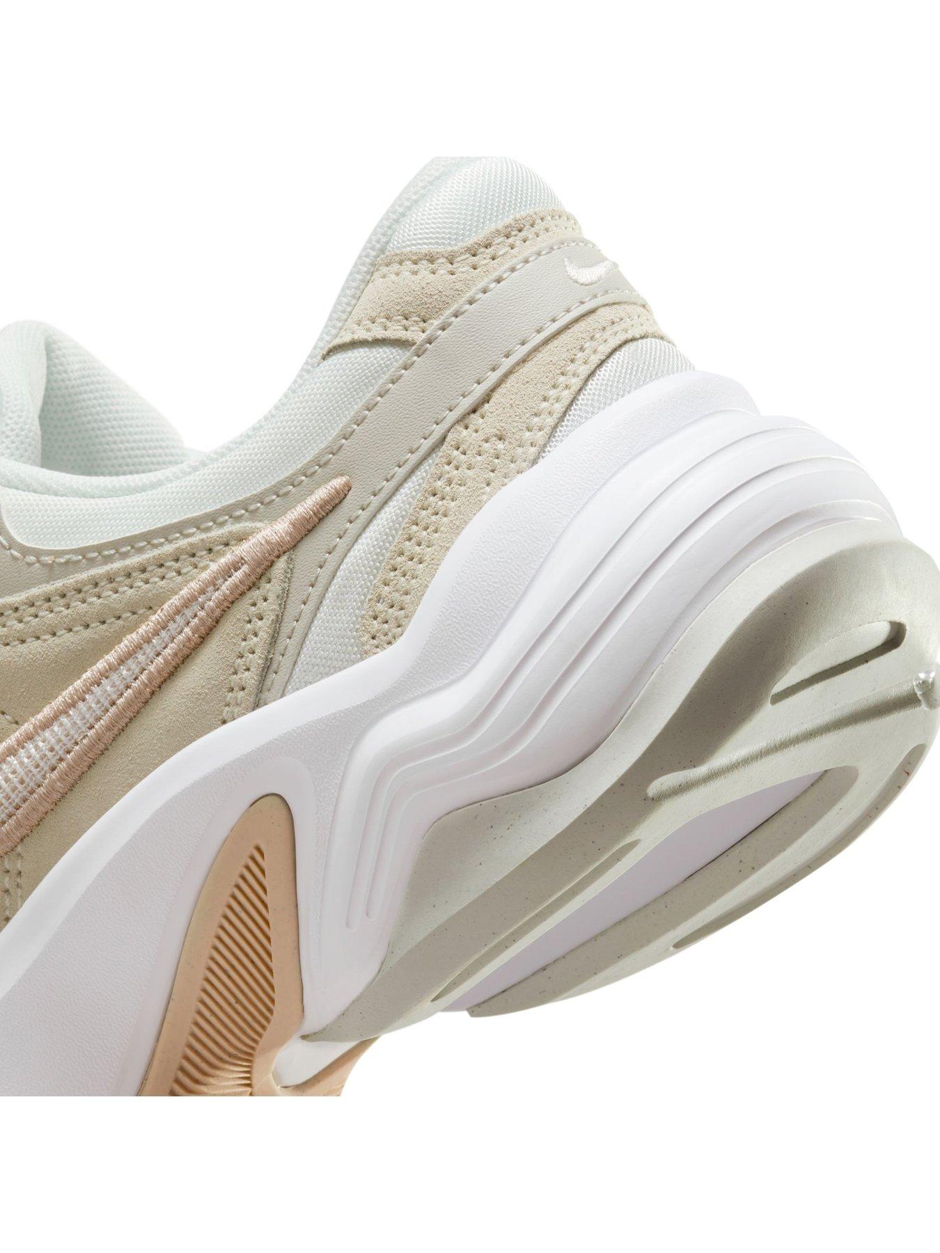Image 7 of 7 of Nike Womens AL8 Breathable Mesh Chunky Trainers - Off White