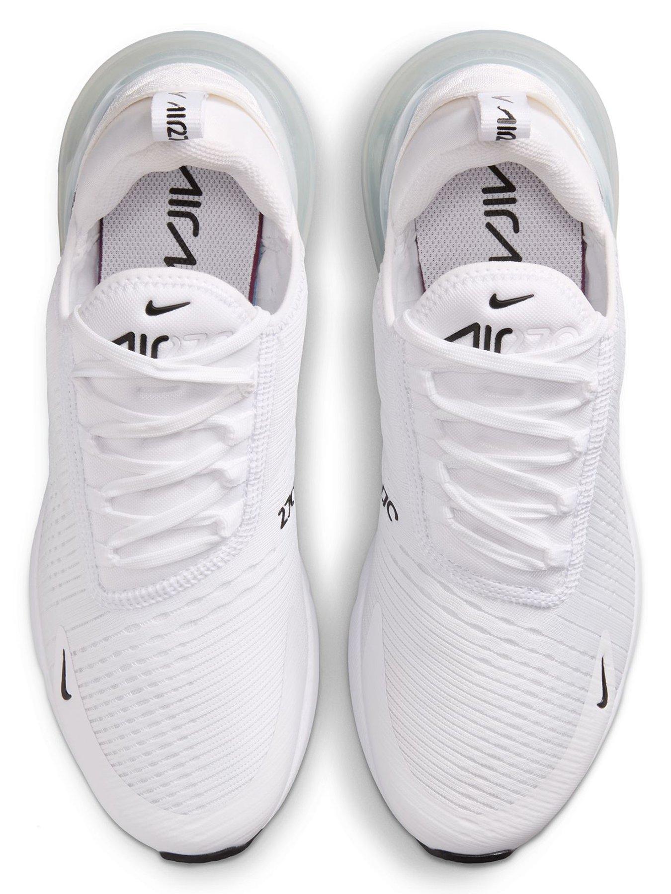 Image 4 of 7 of Nike Womens Air Max 270 Trainers -&nbsp;White