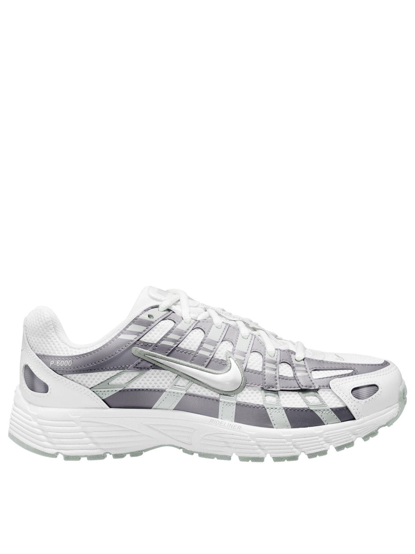 Nike Big Kids Shoes P-6000 Trainers - White