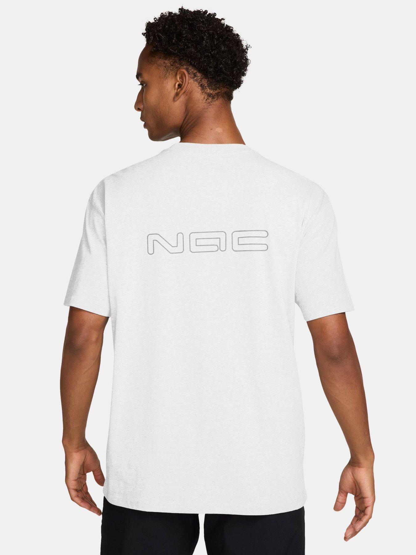Image 2 of 3 of Nike Mens Training Peak Tonal Logo T-Shirt - White