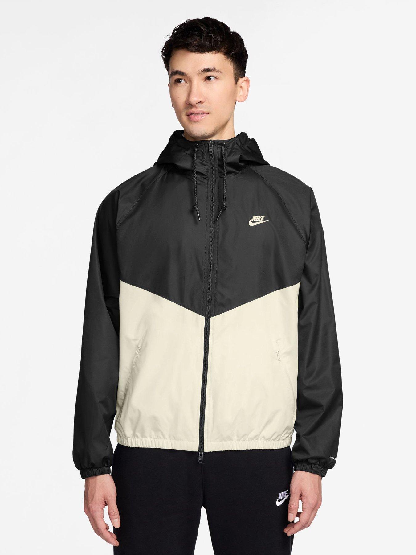 Nike Mens Windrunner Lined Lightweight Jacket - Black