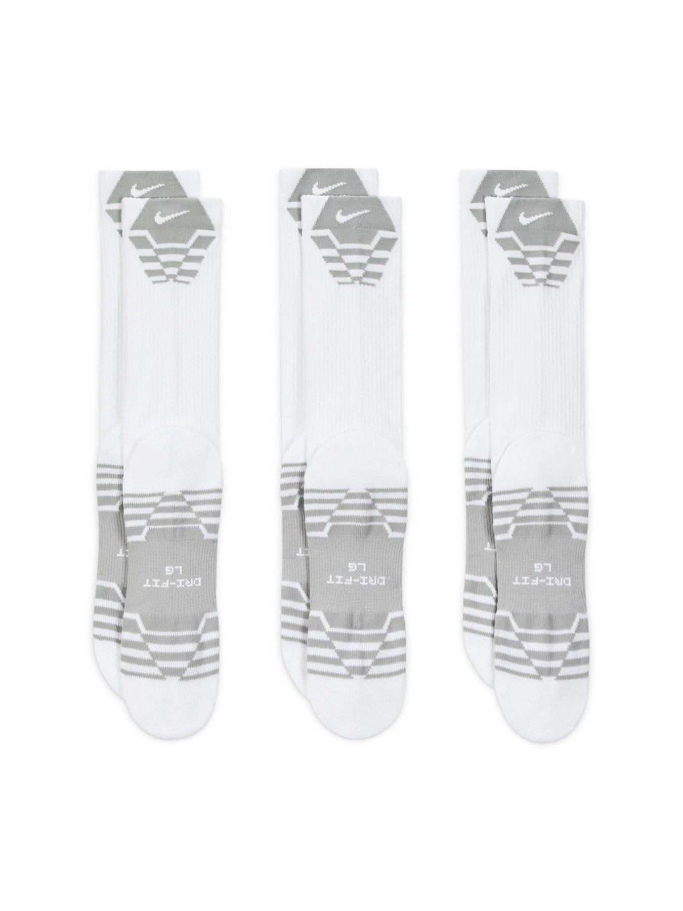 Image 3 of 4 of Nike Mens Training Everyday Elevated Crew Sport Socks (3 Pair) - Multi