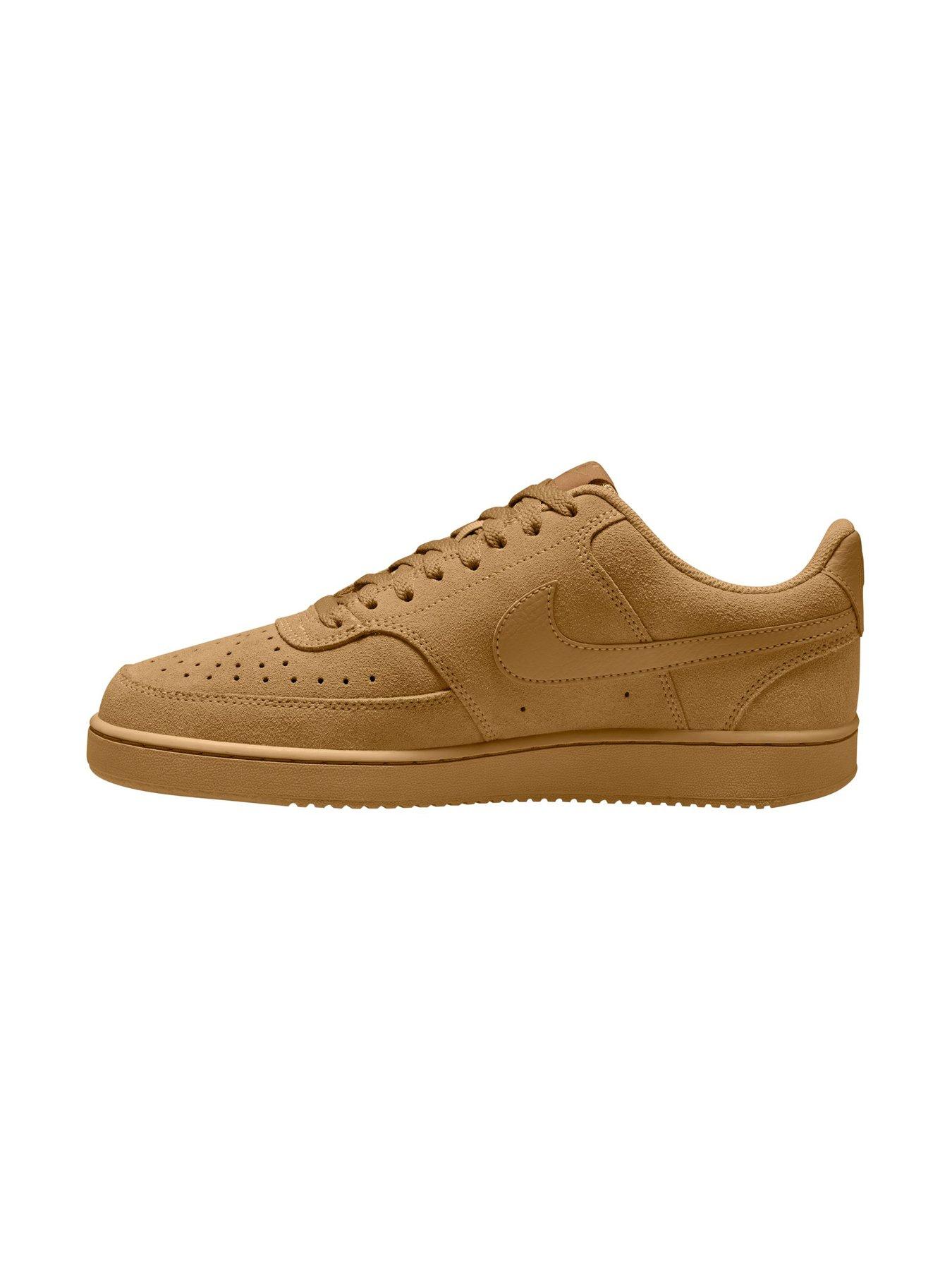 Image 4 of 5 of Nike Mens Court Vision Lo Premium Trainers - Brown