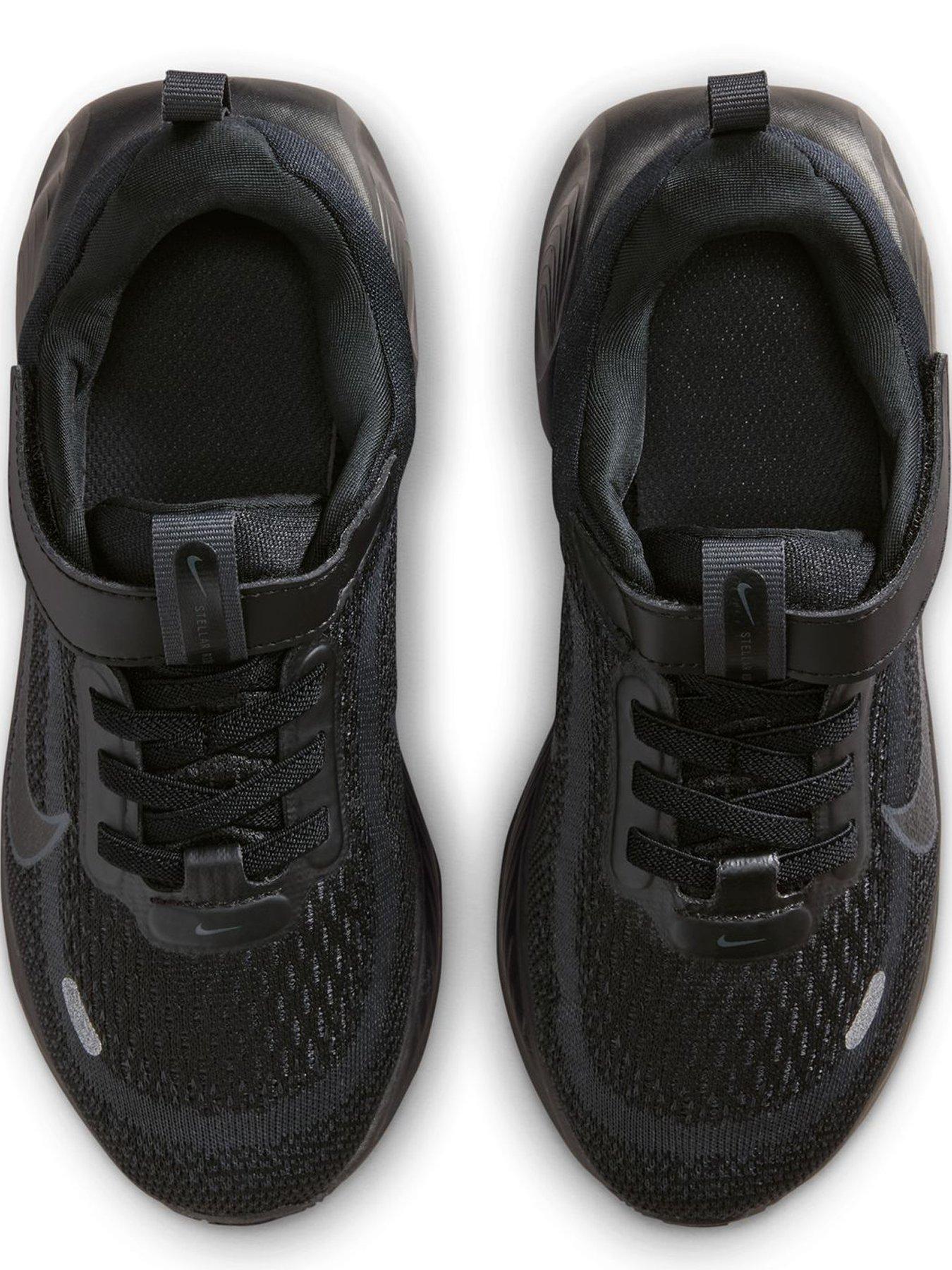 Image 4 of 7 of Nike Little Kids Running Stellar Ride Trainers - Black