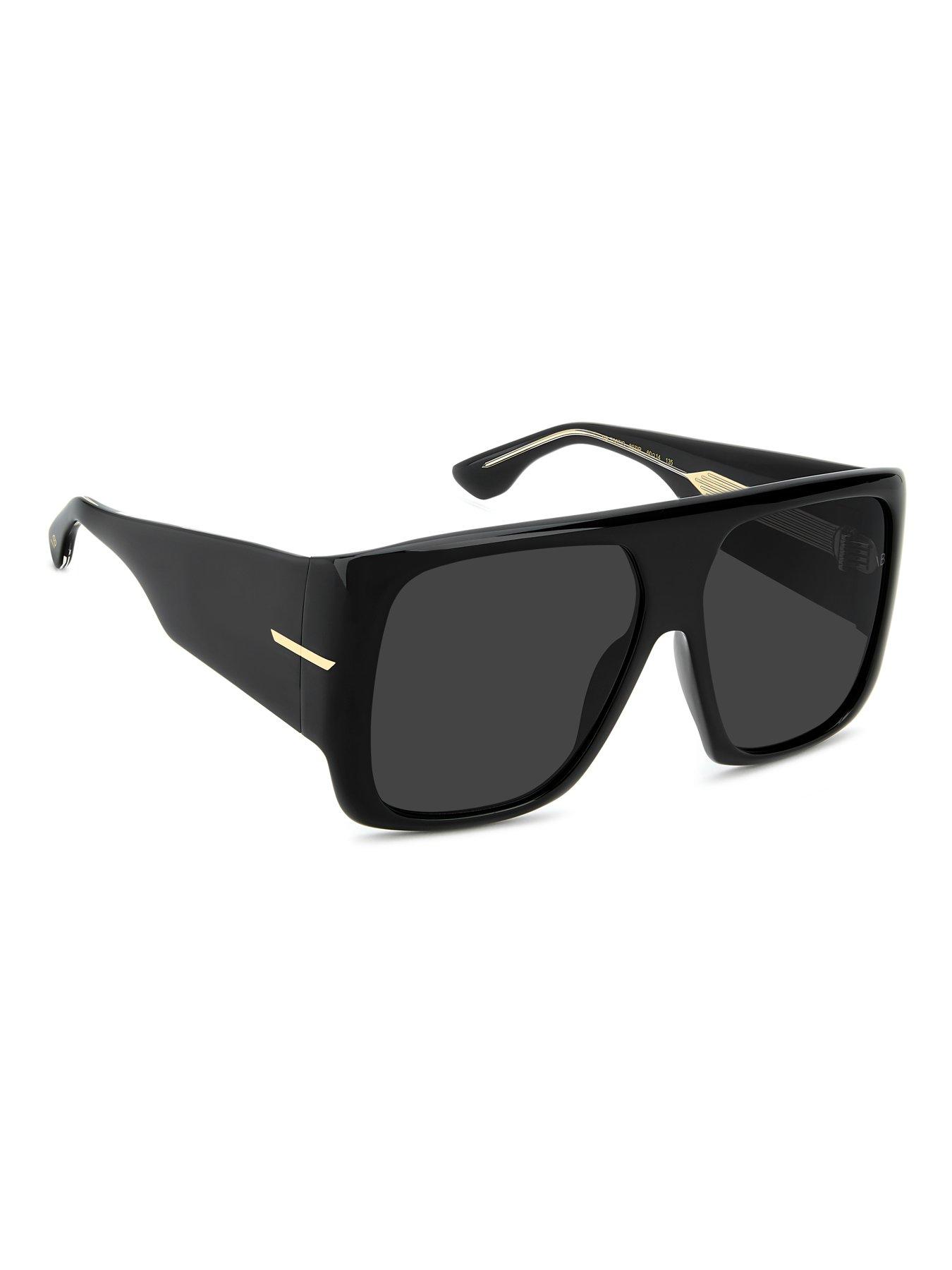 back image of victoria-beckham-oversized-bold-sunglasses-with-thick-frames--black