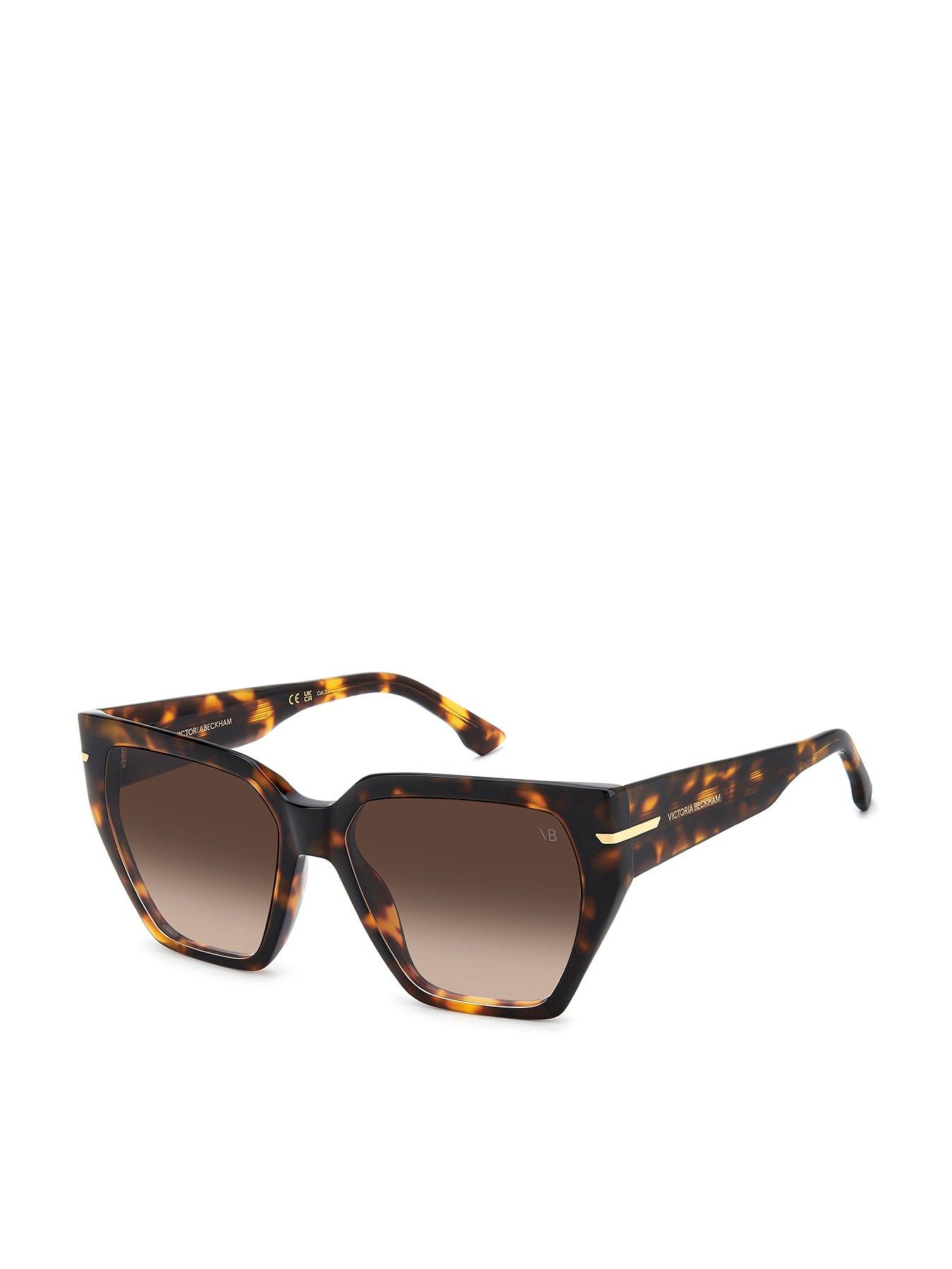 victoria-beckham-thick-frame-square-sunglasses--dark-havana