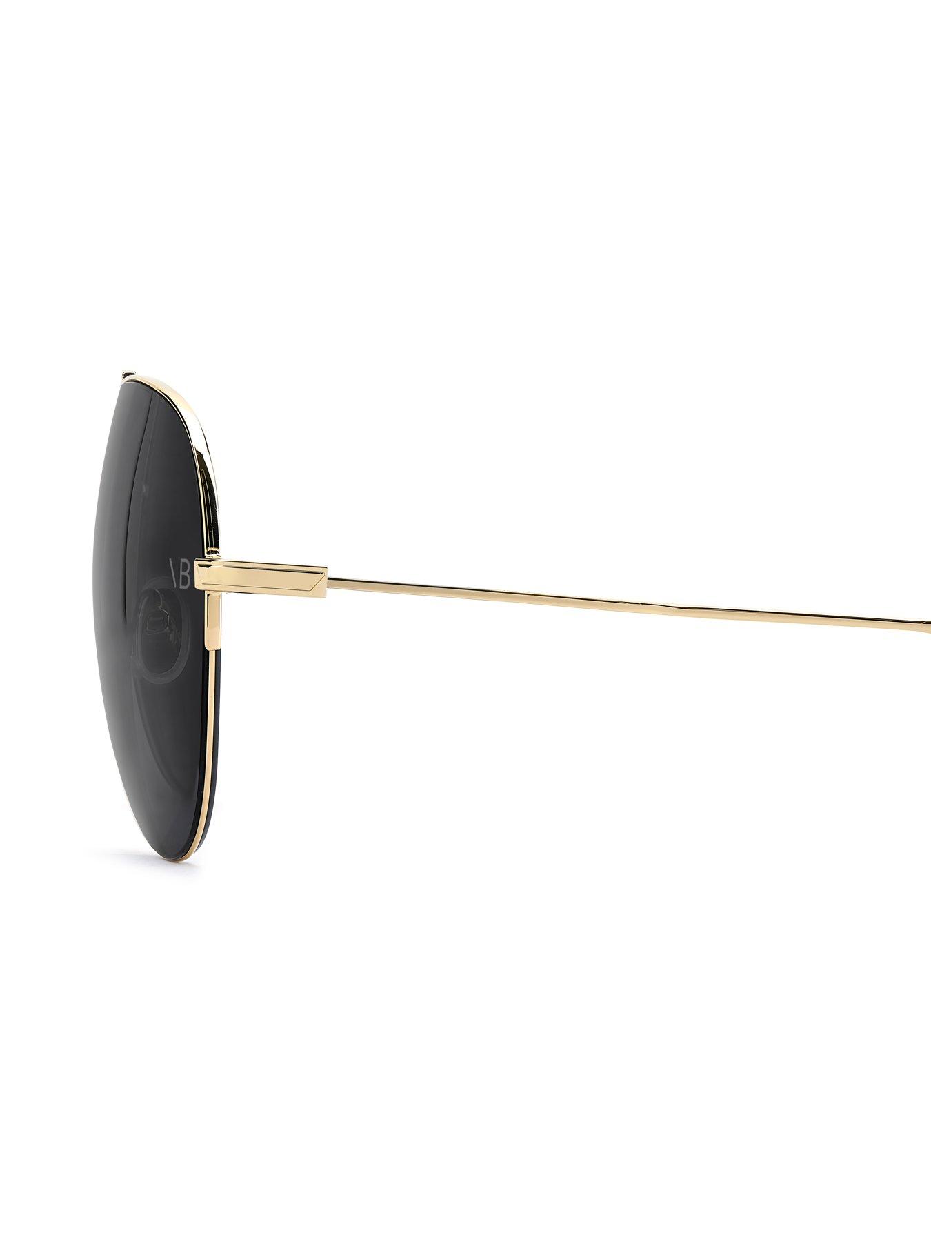 Image 6 of 7 of VICTORIA BECKHAM 1000/S Women's Aviator Sunglasses - Gold