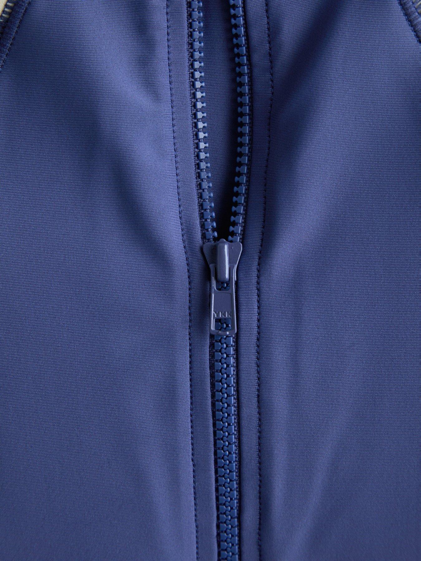 Image 3 of 4 of JoJo Maman Bebe Baby Boys Crab All In One Sun Protection Suit - Navy