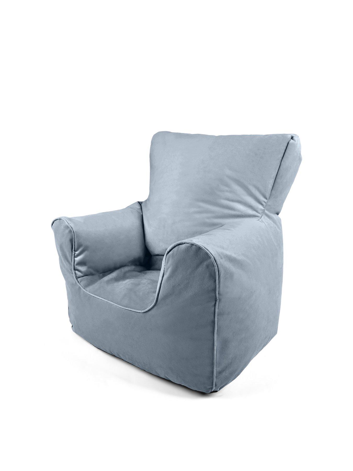 The Very Collection Childrens Velvet Bean Chair