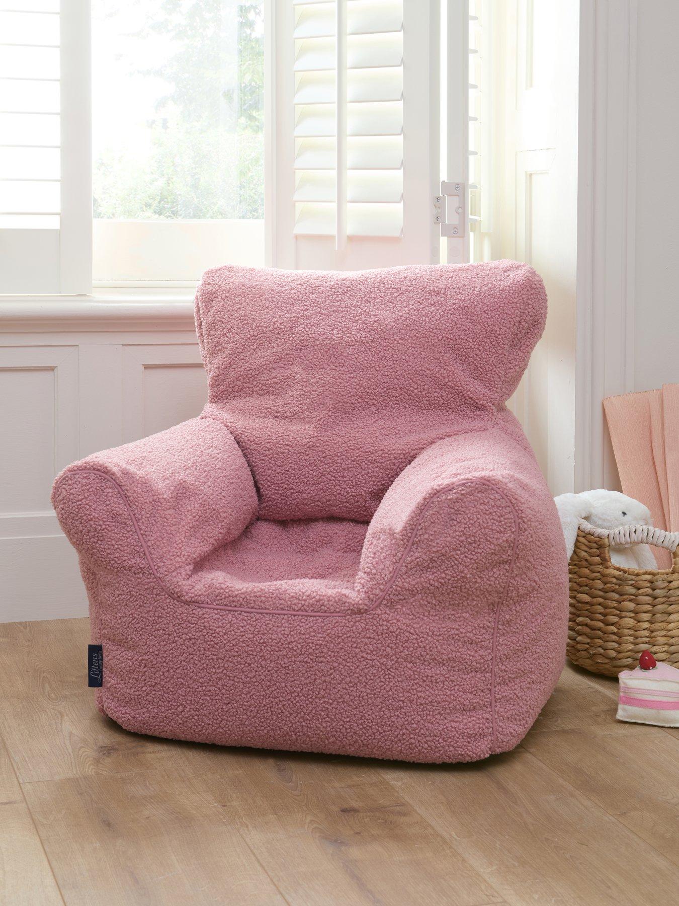 The Very Collection Childrens Boucle Bean Chair