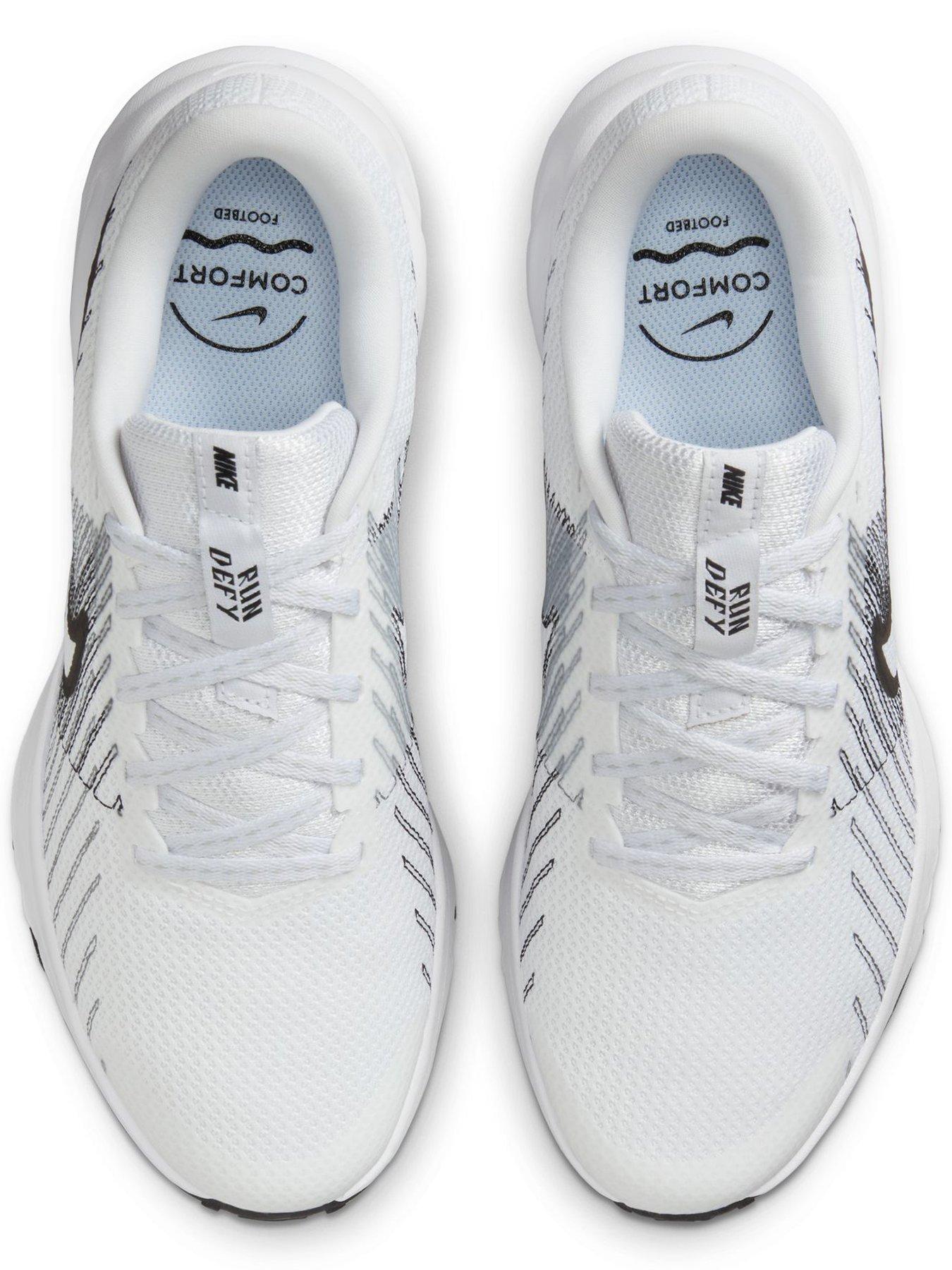 Image 4 of 7 of Nike Womens Running Run Defy Trainers - White