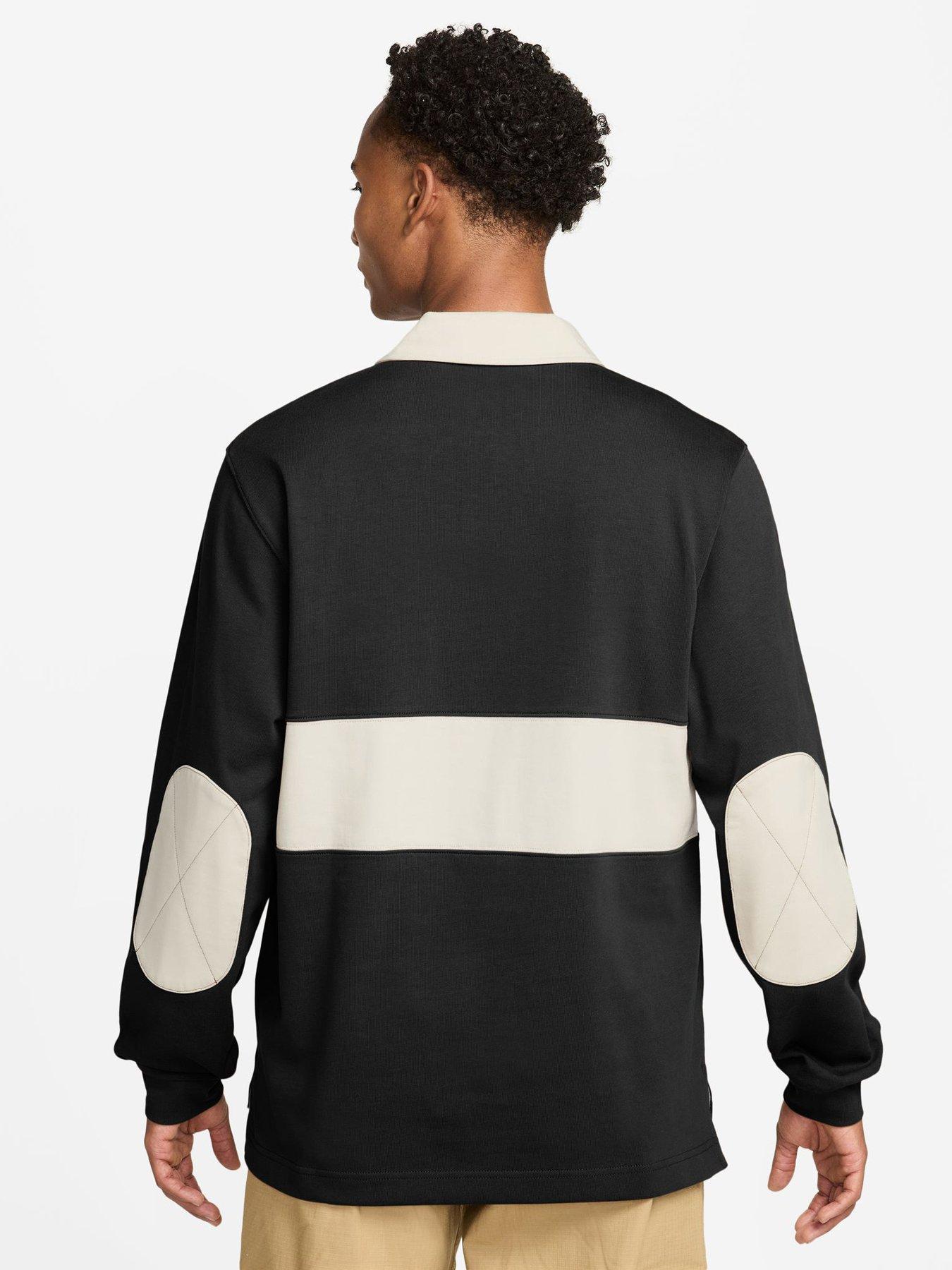 Image 2 of 3 of Nike Mens Club Rugby Top - Black