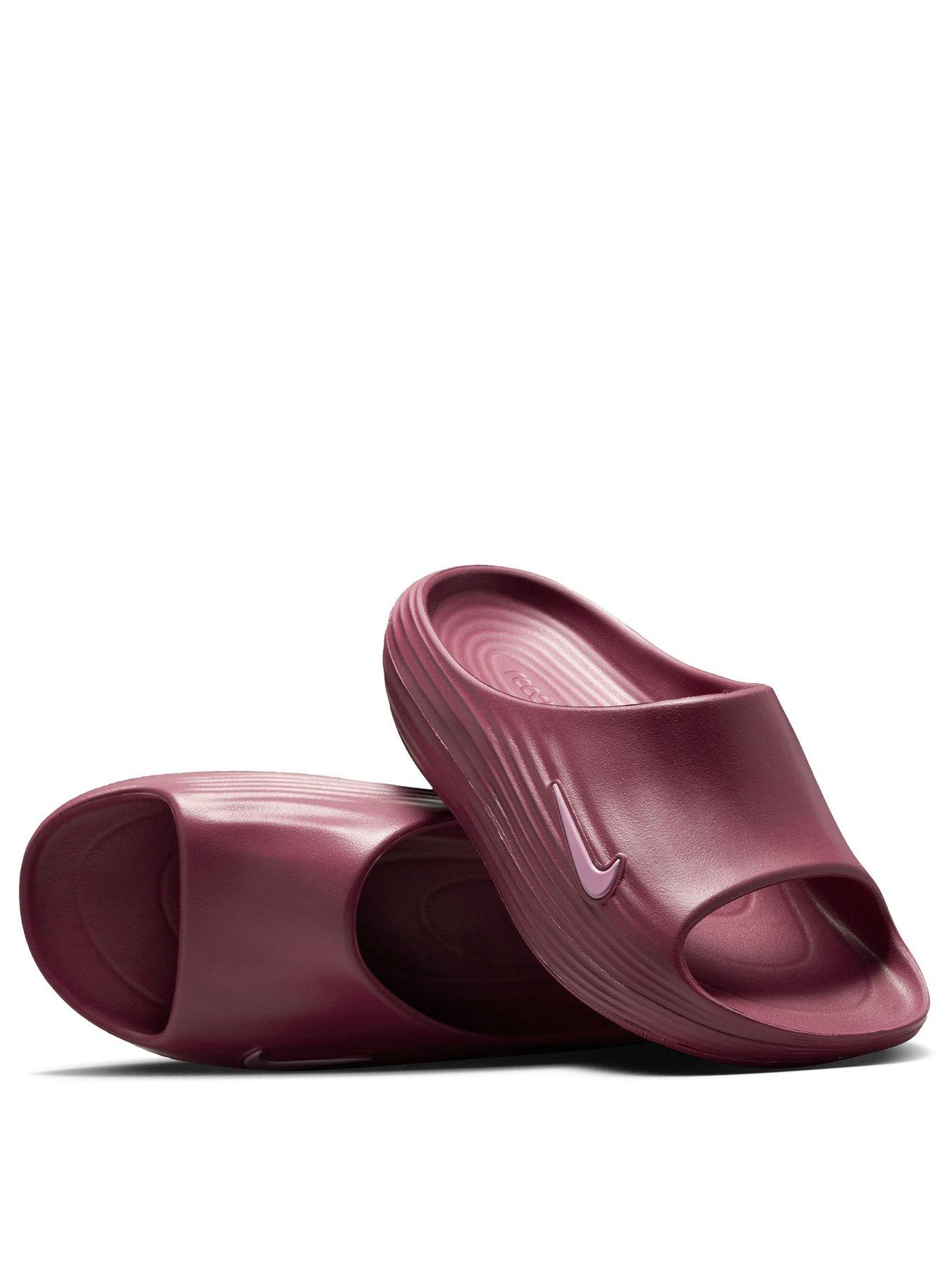 Image 2 of 6 of Nike Womens Reactx Rejuven8 Sliders - burgundy