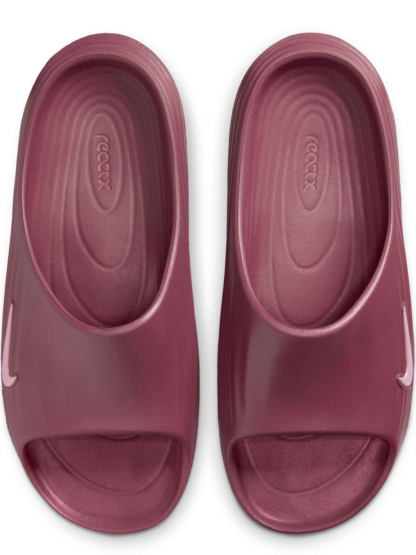 Image 3 of 6 of Nike Womens Reactx Rejuven8 Sliders - burgundy