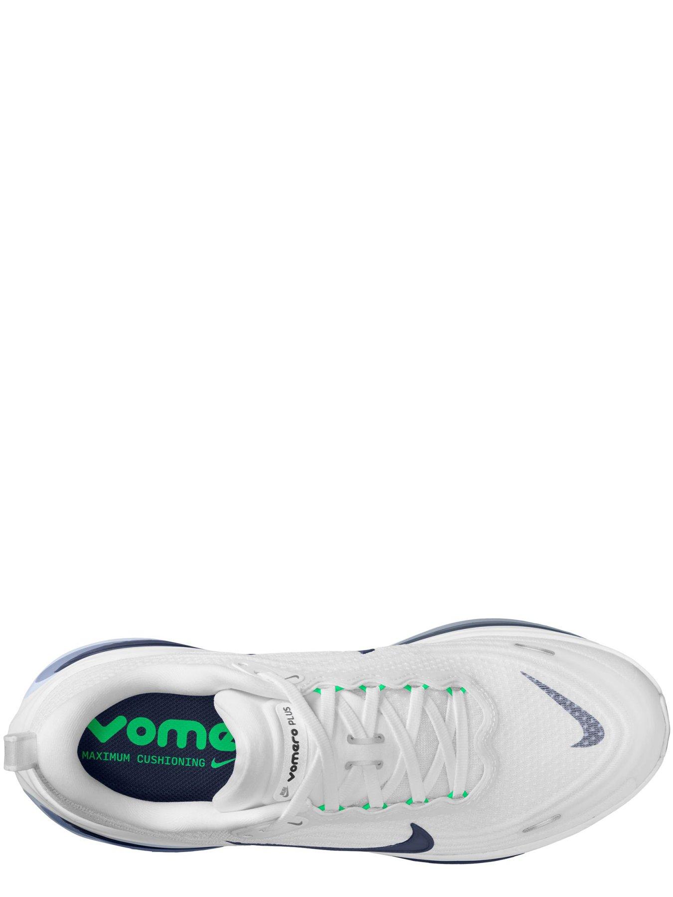 Image 2 of 4 of Nike Mens Running Vomero Plus Trainers - White