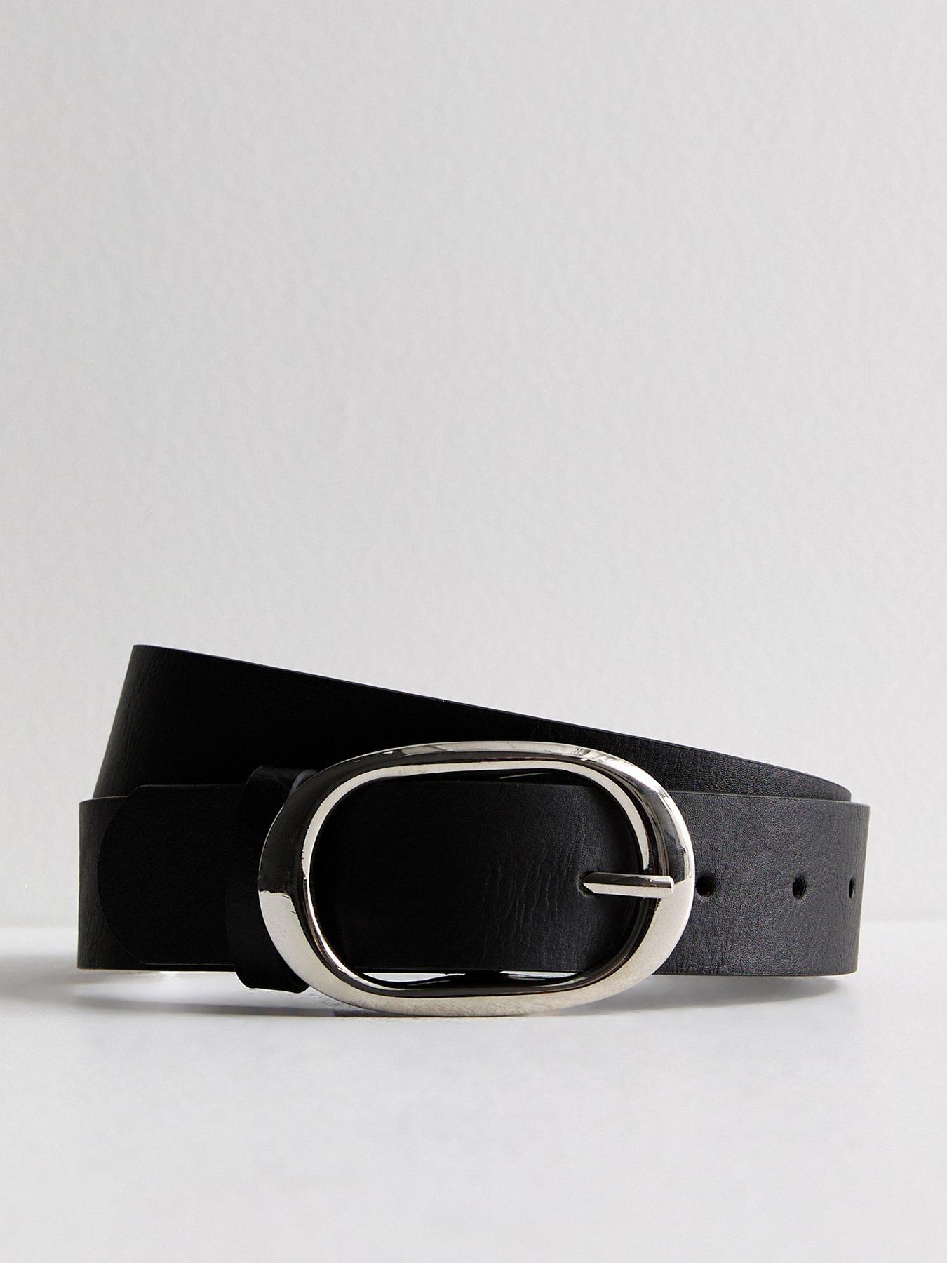 new-look-leather-look-buckled-belt-black