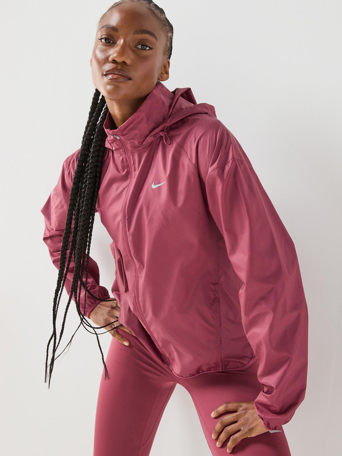 Image 1 of 7 of Nike Womens Tempo Repel Running Jacket - Pink