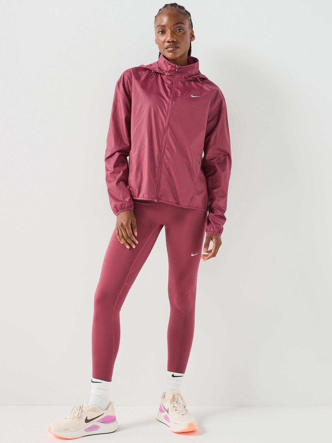 Image 3 of 7 of Nike Womens Tempo Repel Running Jacket - Pink