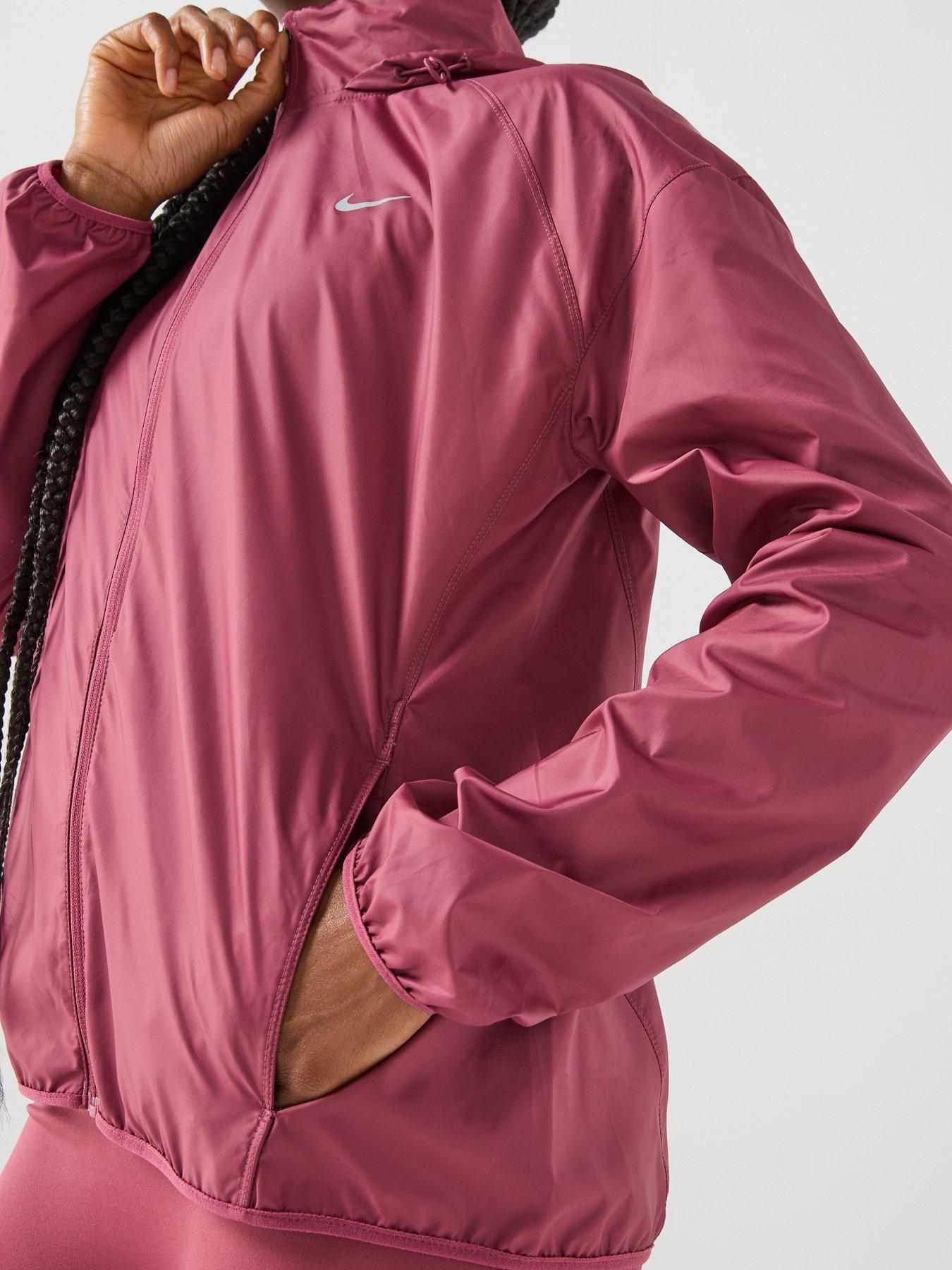 Image 4 of 7 of Nike Womens Tempo Repel Running Jacket - Pink
