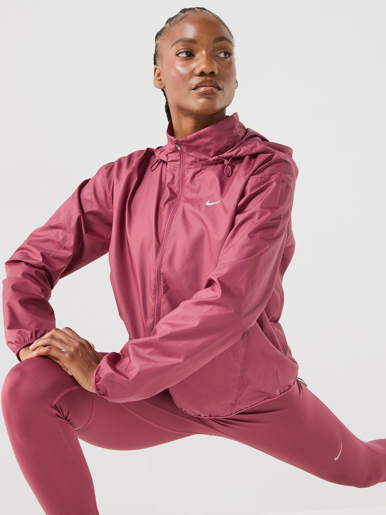 Image 6 of 7 of Nike Womens Tempo Repel Running Jacket - Pink