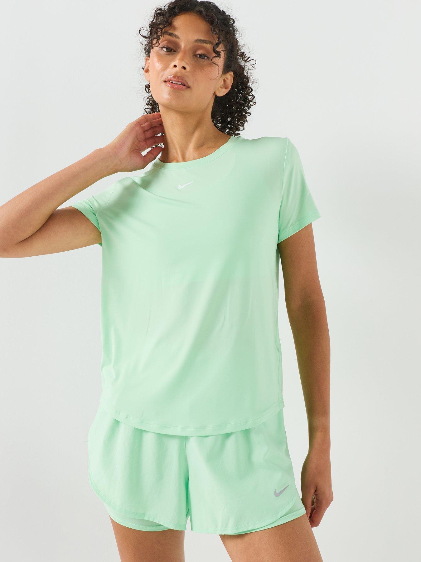 Nike Womens Training One Classic Dri-Fit T-Shirt - Green