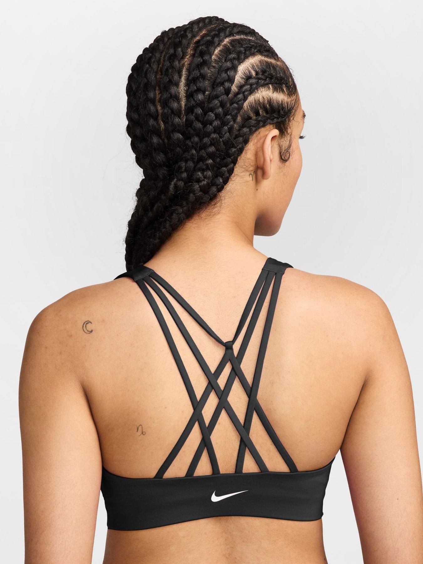 Image 2 of 3 of Nike Womens Training Indy Light-Support Sports Bra - Black