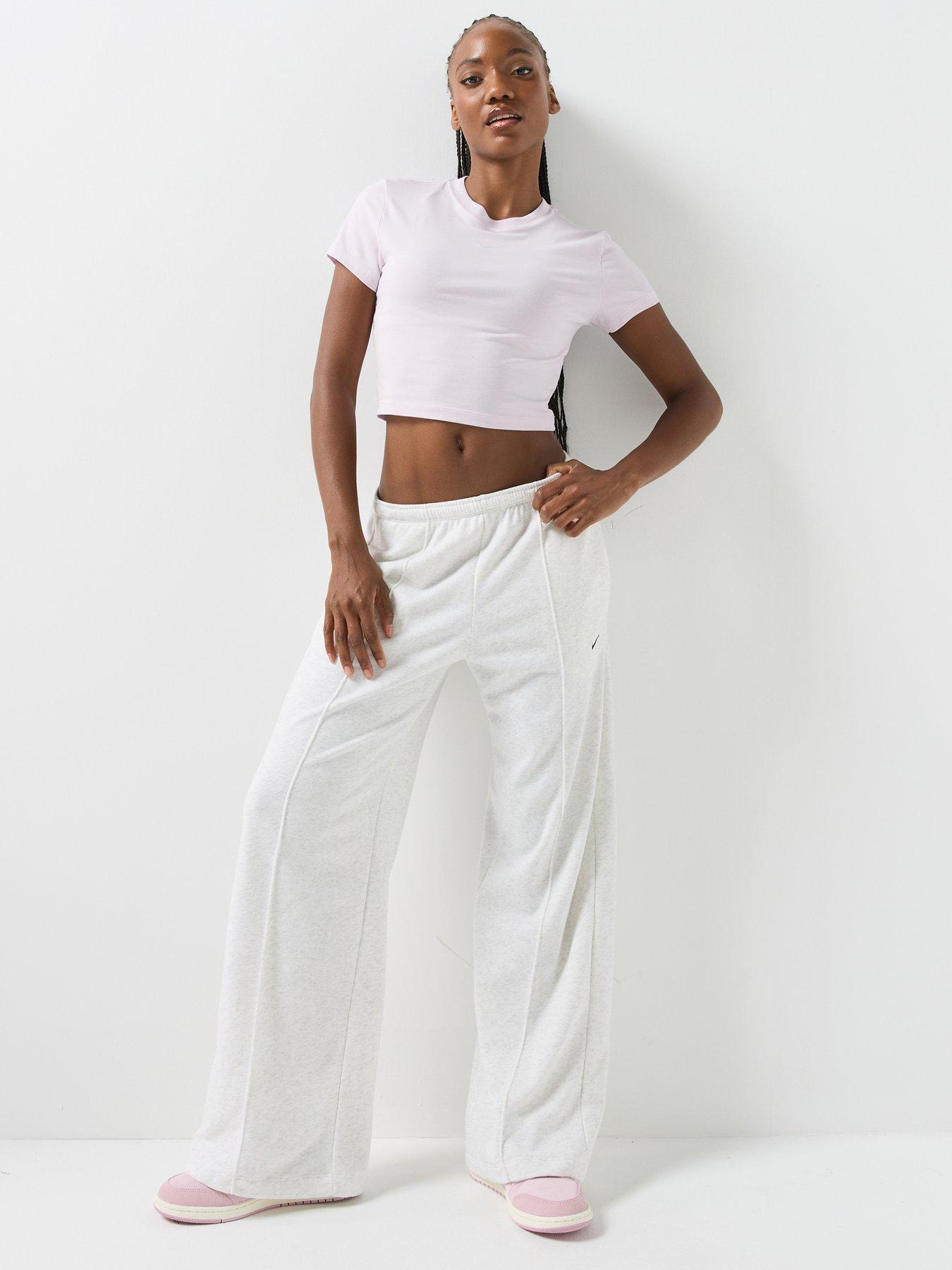 Image 3 of 6 of Nike Womens Chill Knit Swoosh T-Shirt - Pink