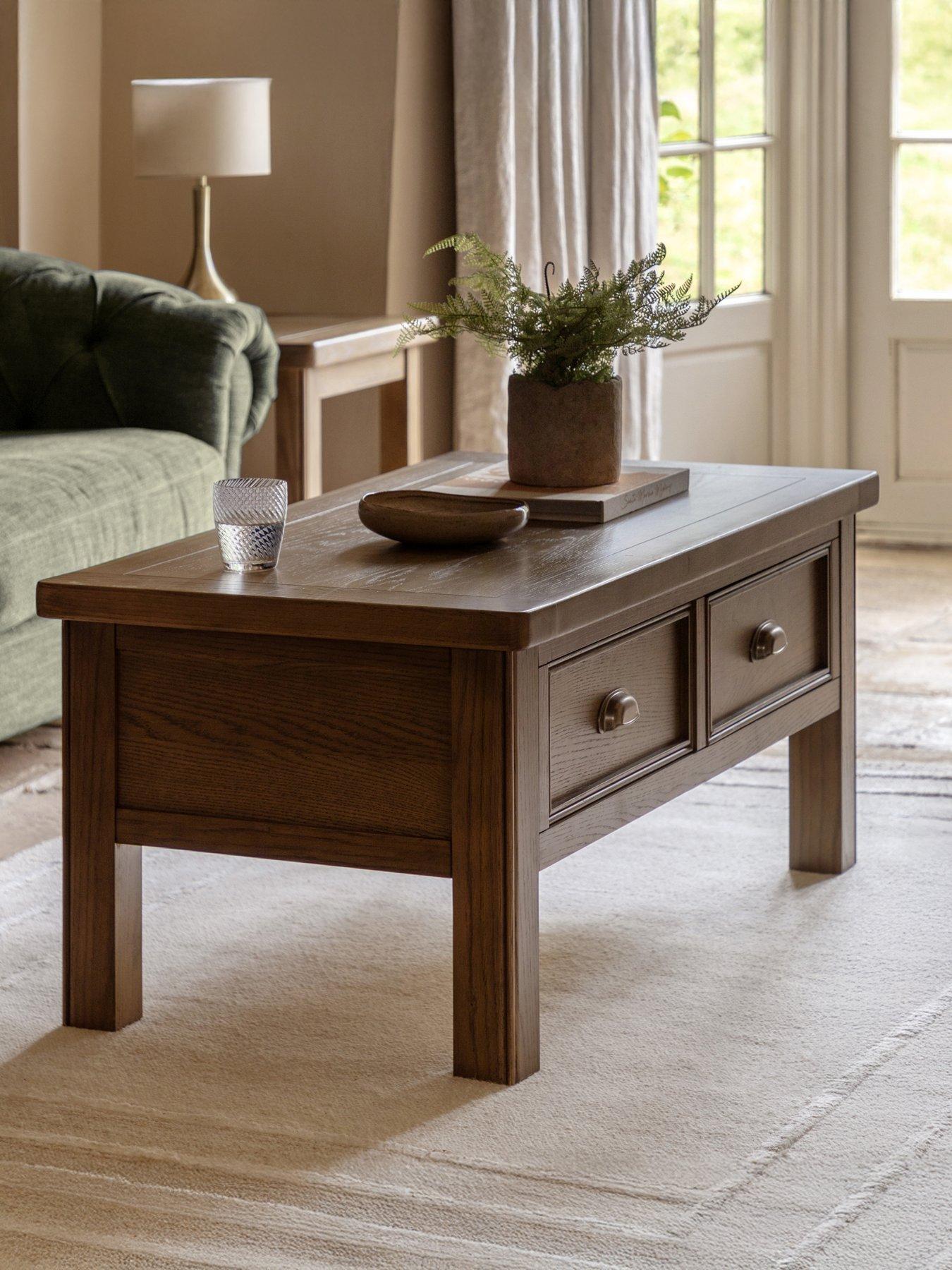 Gallery Direct Hardwick 2 Drawer Coffee Table