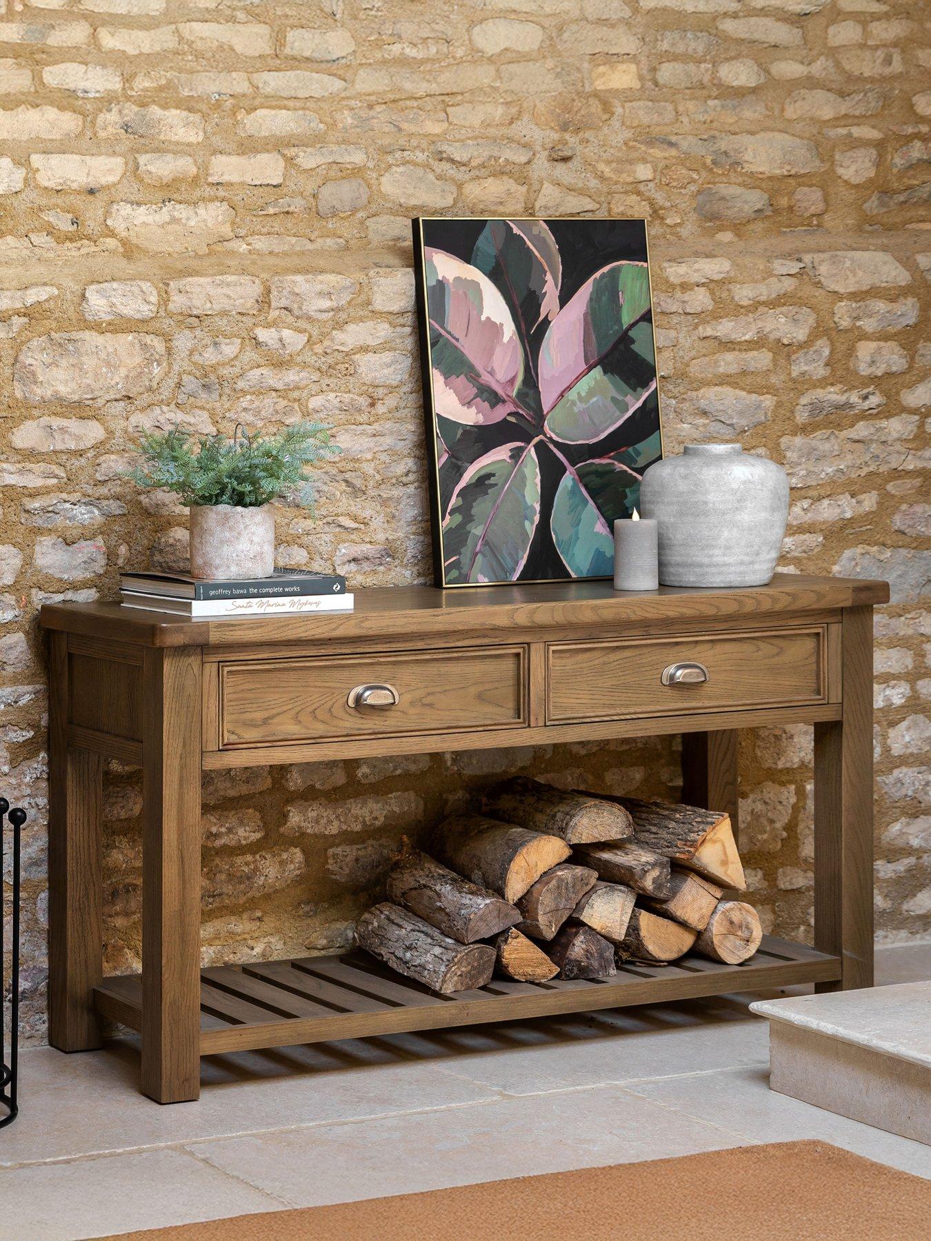 Gallery Direct Hardwick 2 Drawer Console Table