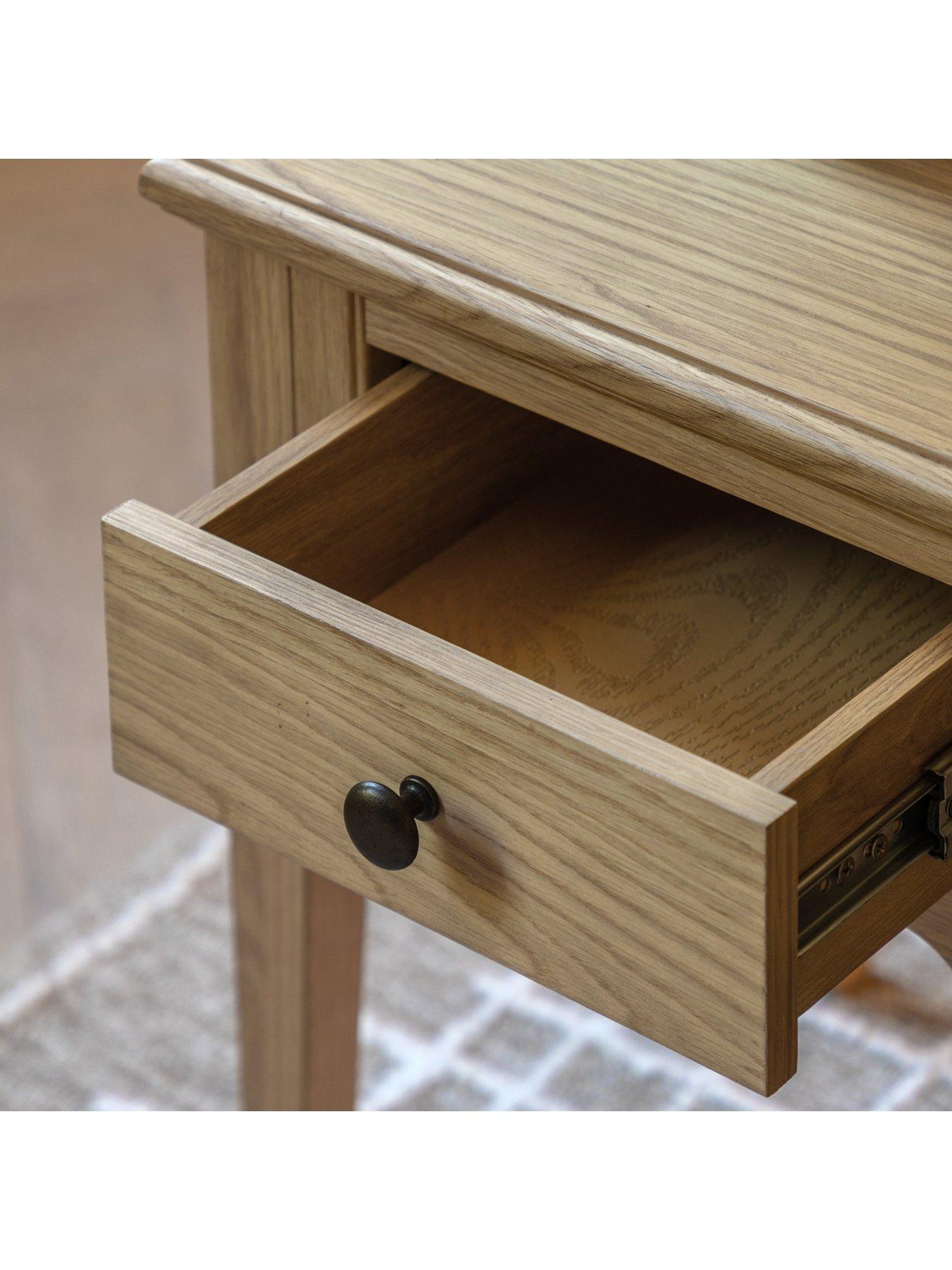  image of gallery-direct-malvern-1-drawer-side-table