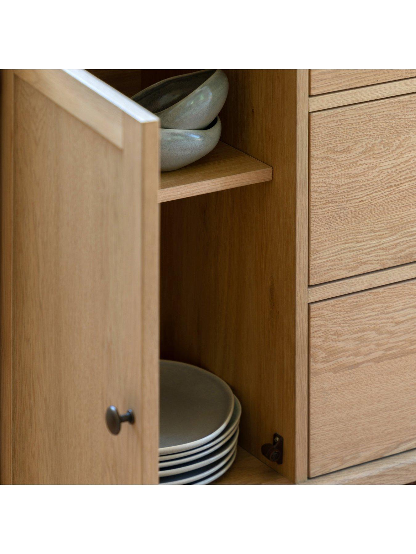  image of gallery-direct-malvern-2-door-3-drawer-sideboard
